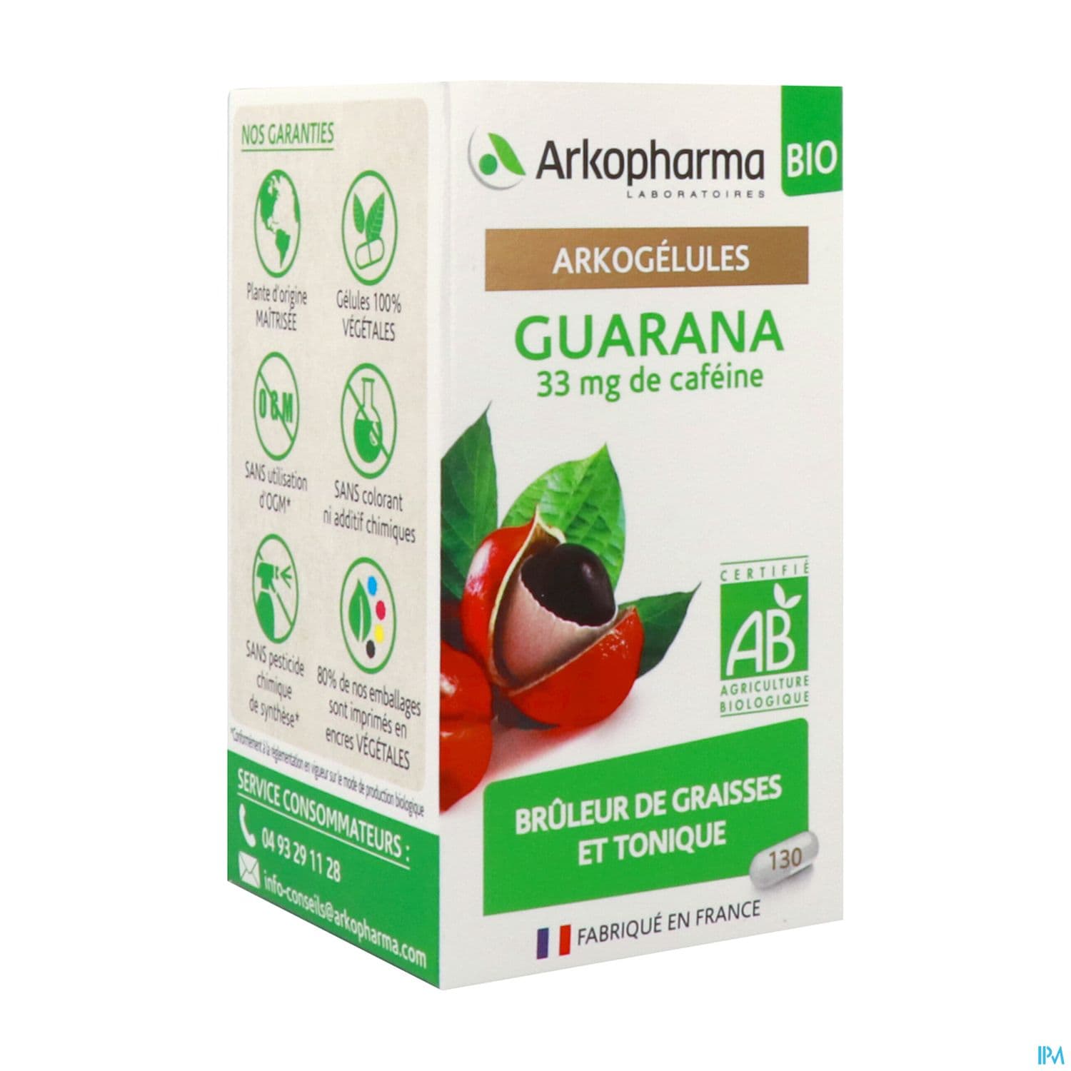 ARKOG GUARANA BIO GELUL 130