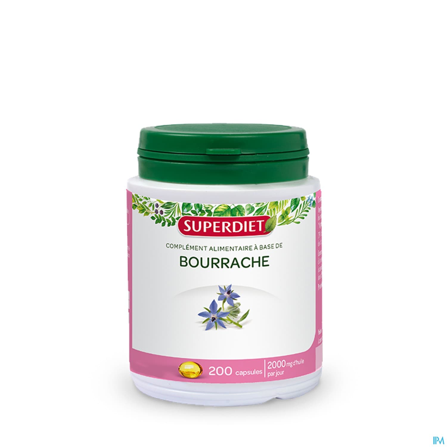 Superdiet Huile De Bourrache Capsule 200 — Pharmacie Monge