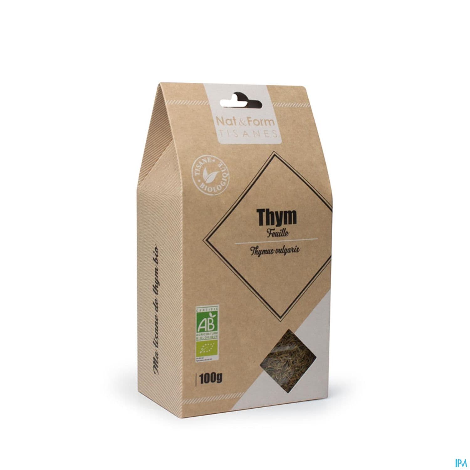 Nat Et Form Tisane Thym Fleur Bio 100g
