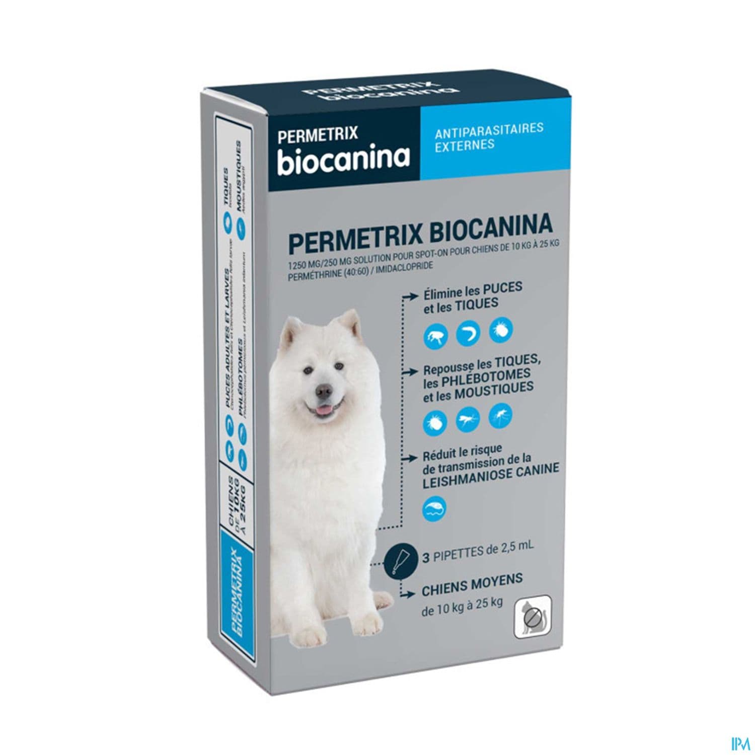 Biocanina Permetrix Chien Moyen Pipette 3