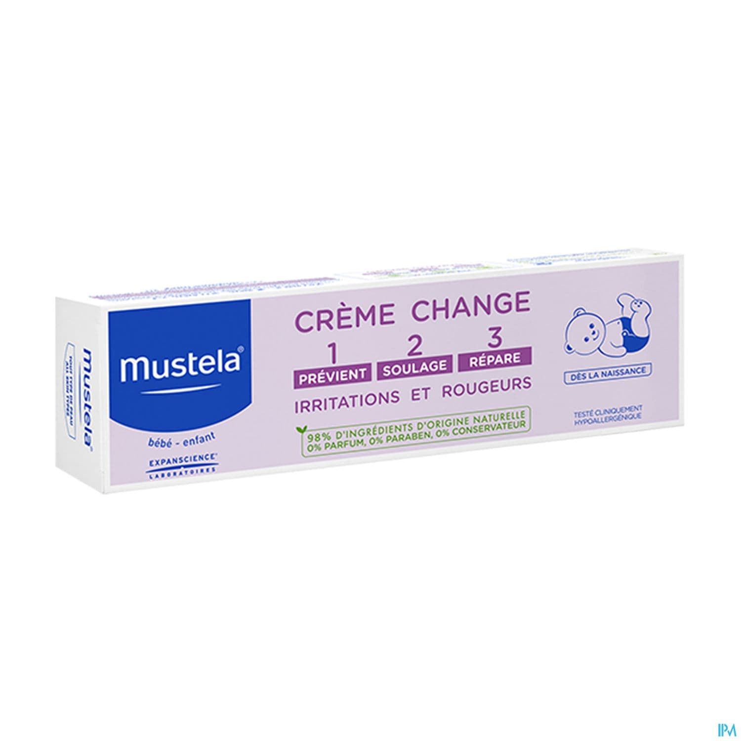 Mustela Bb Creme Change 1-2-3 50g — Grande Pharmacie Libourne