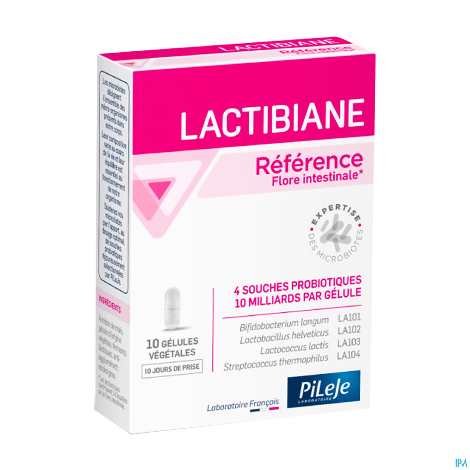 Pileje Lactibiane Reference Gelule 10