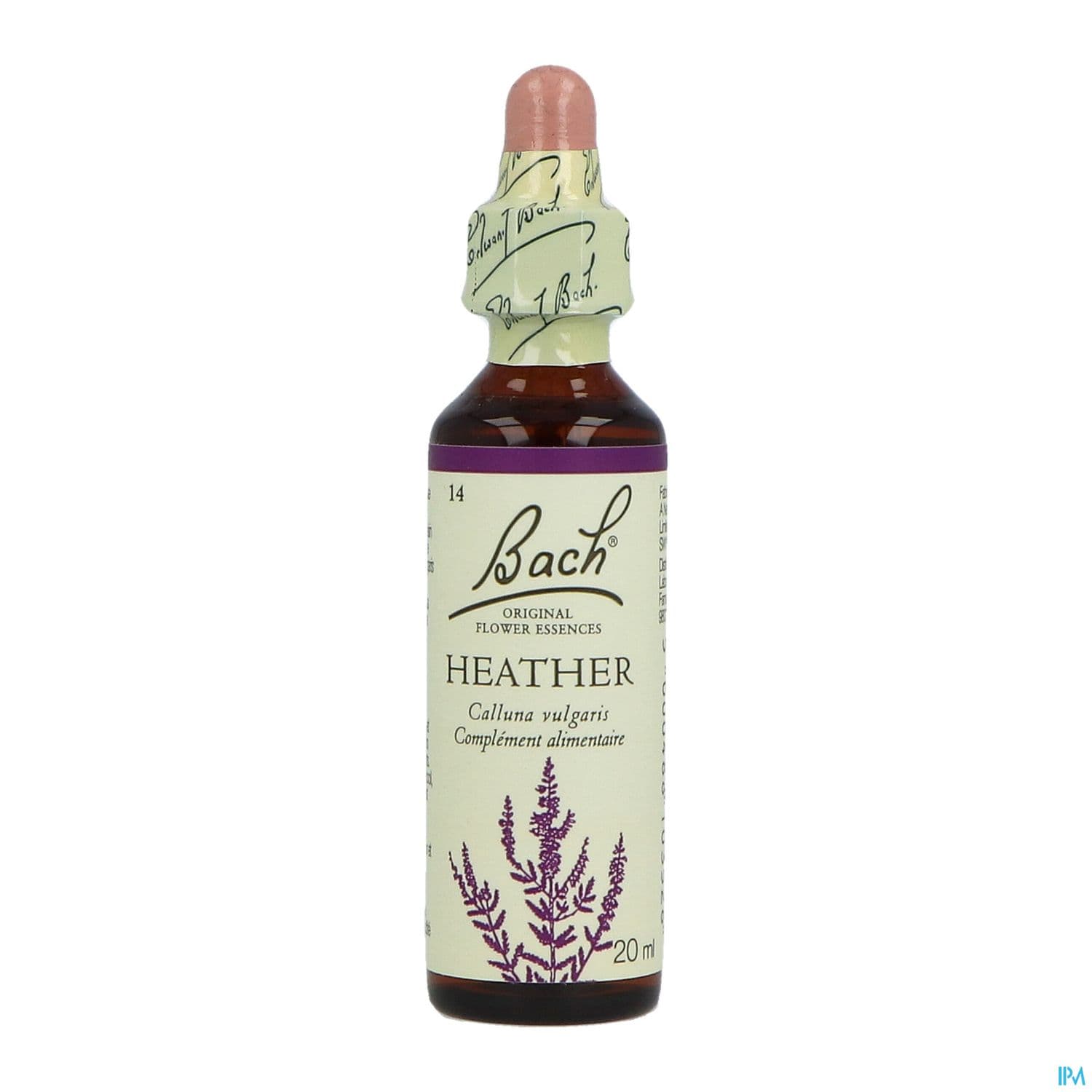 FL BACH ORIGINAL HEATHER 20ML — Pharmacie Capucins Pharma