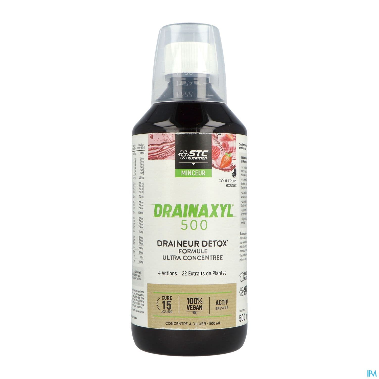STC DRAINAXYL 500 FRUIT ROUG 500ML — Pharmacie centrale de la Villette 93 Pharmacie de garde 24h/24