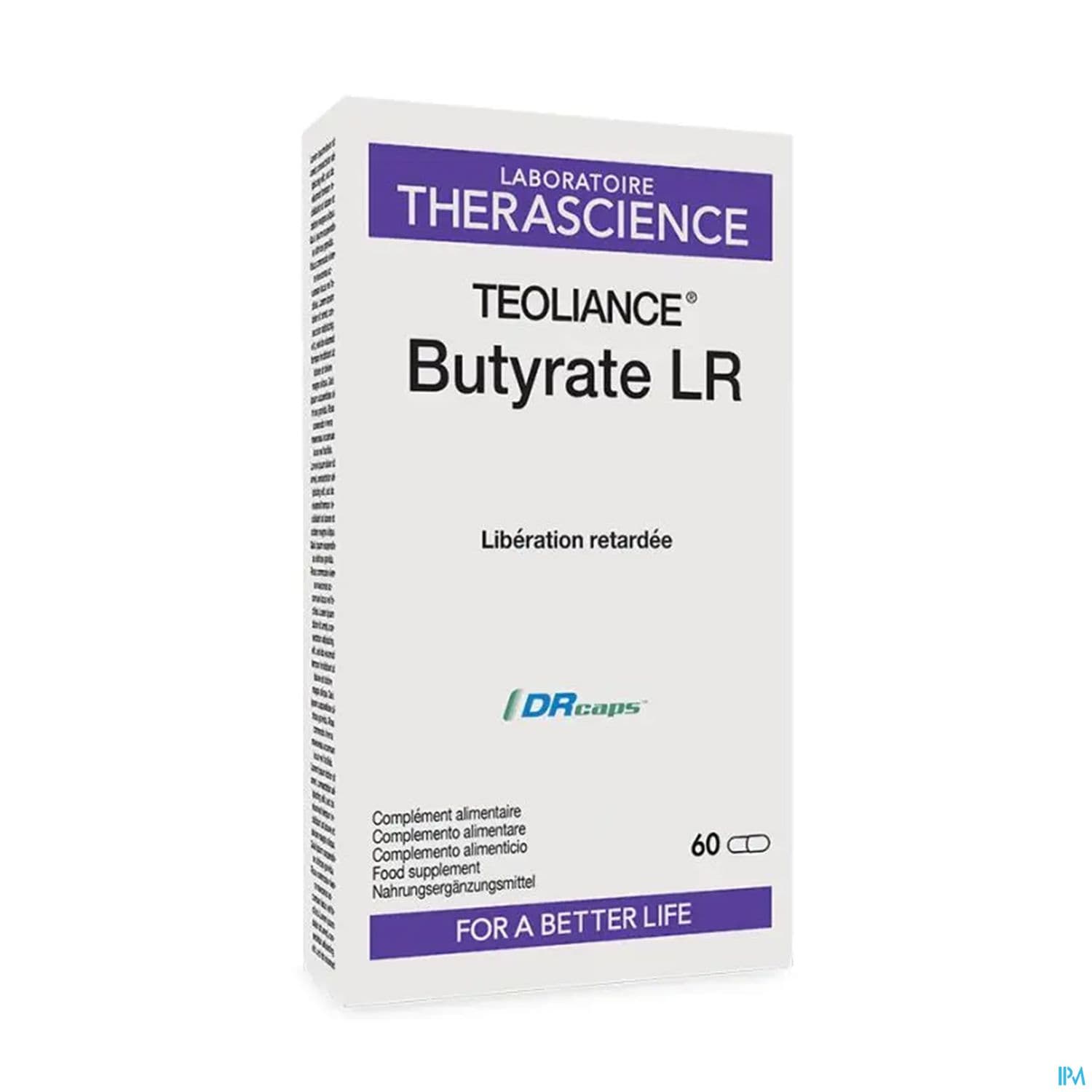 TEOLIANCE BUTYRATE LR GELULE 60