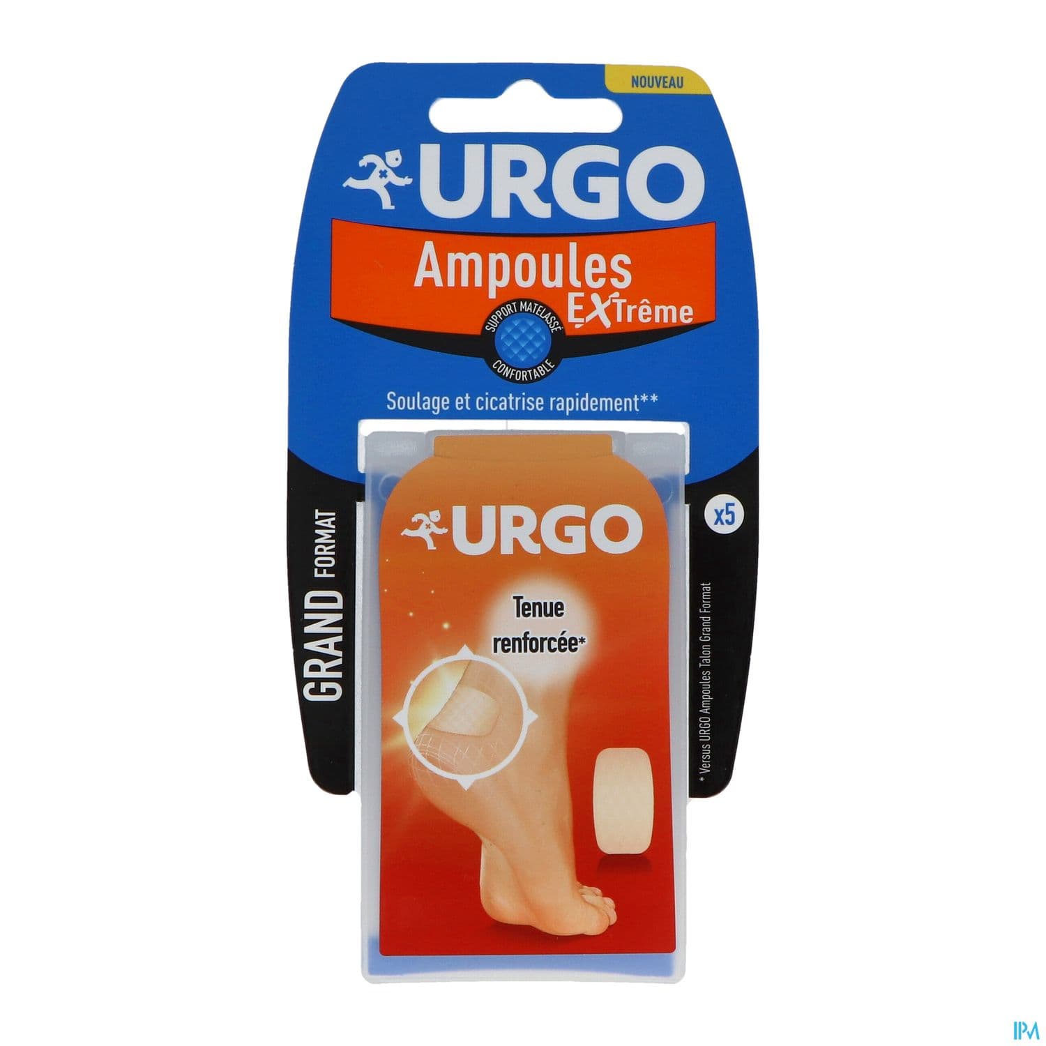Urgo Ampoules Extreme Pansement Hydrocolloide Grand Format X5