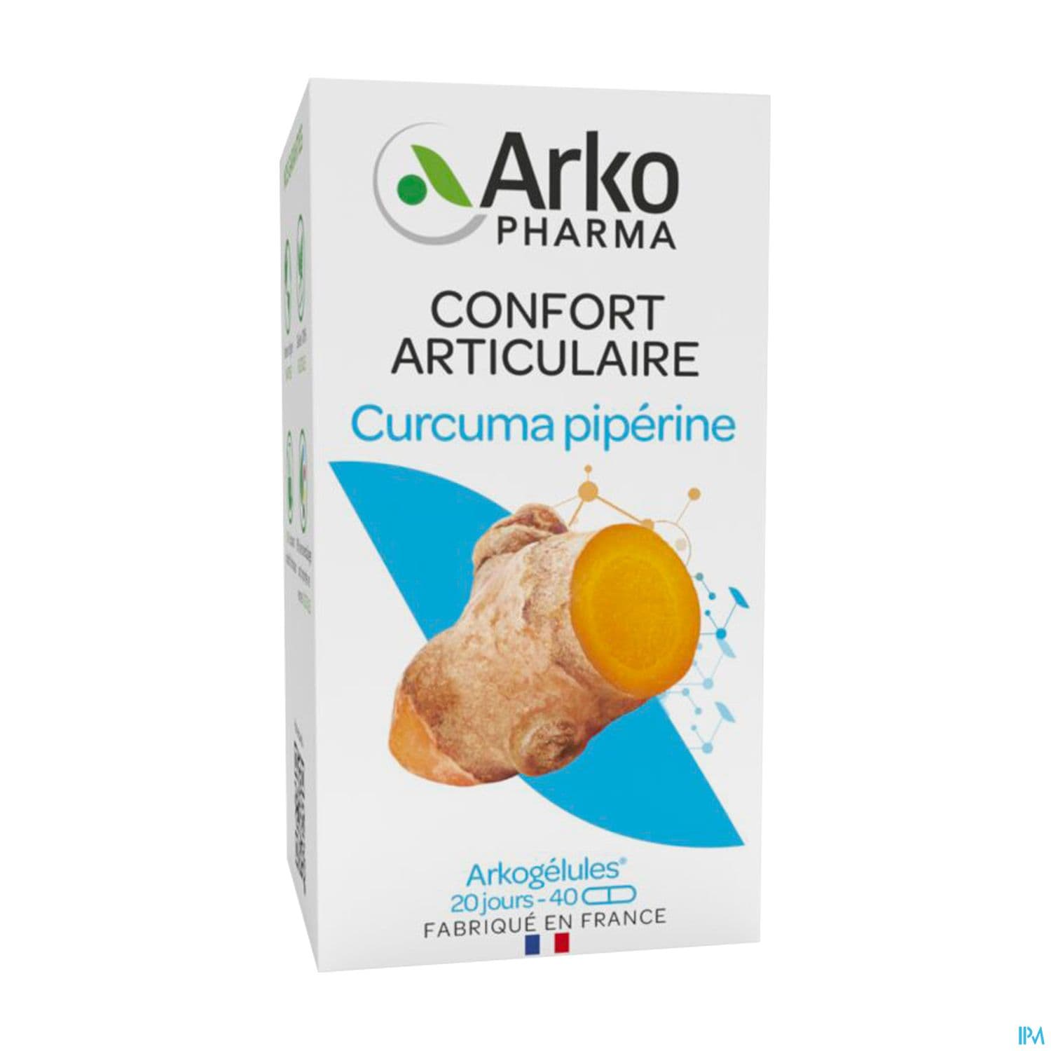 ARKOG CURCUMA+PIPERINE BIO GELU 40