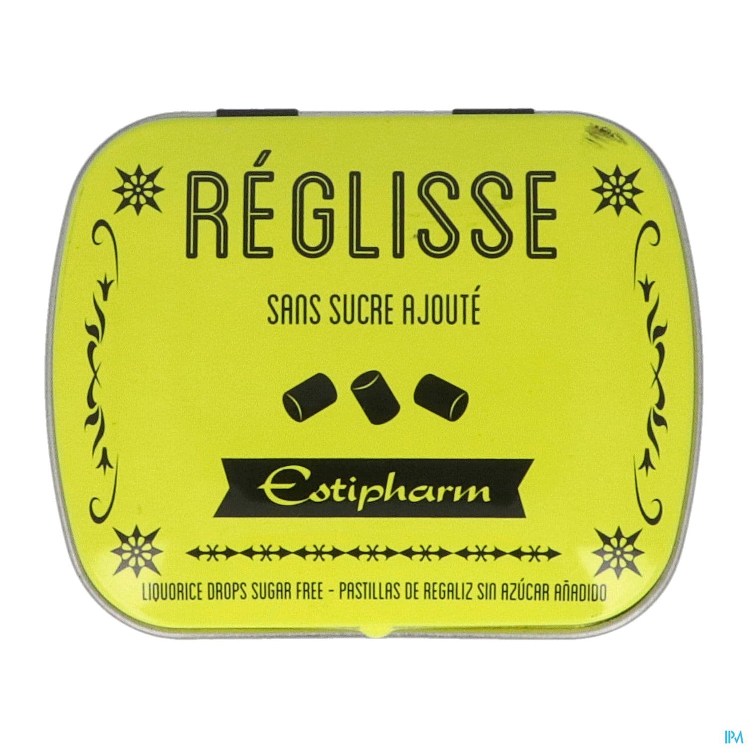 Estipharm Pastille Sans Sucre Reglisse 14g
