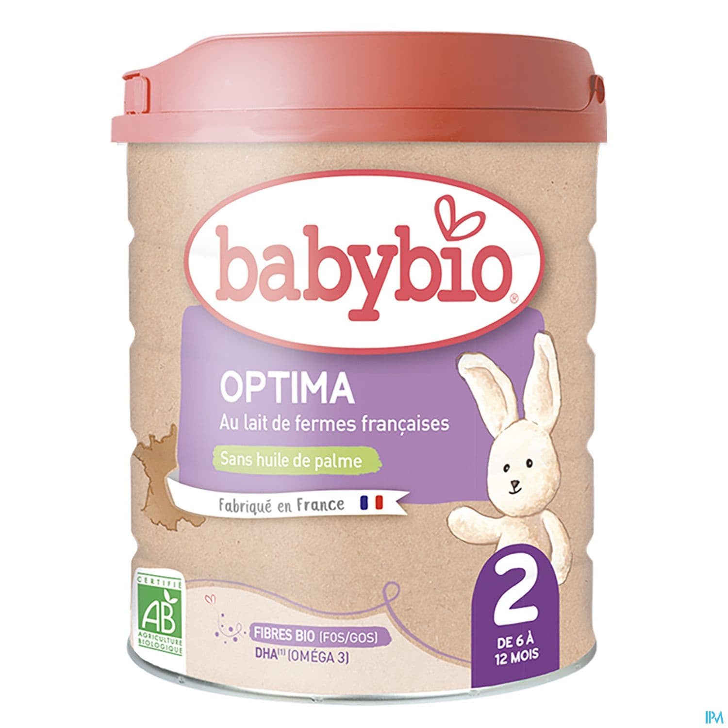 Babybio 2 Optima Bio Poudre 800g