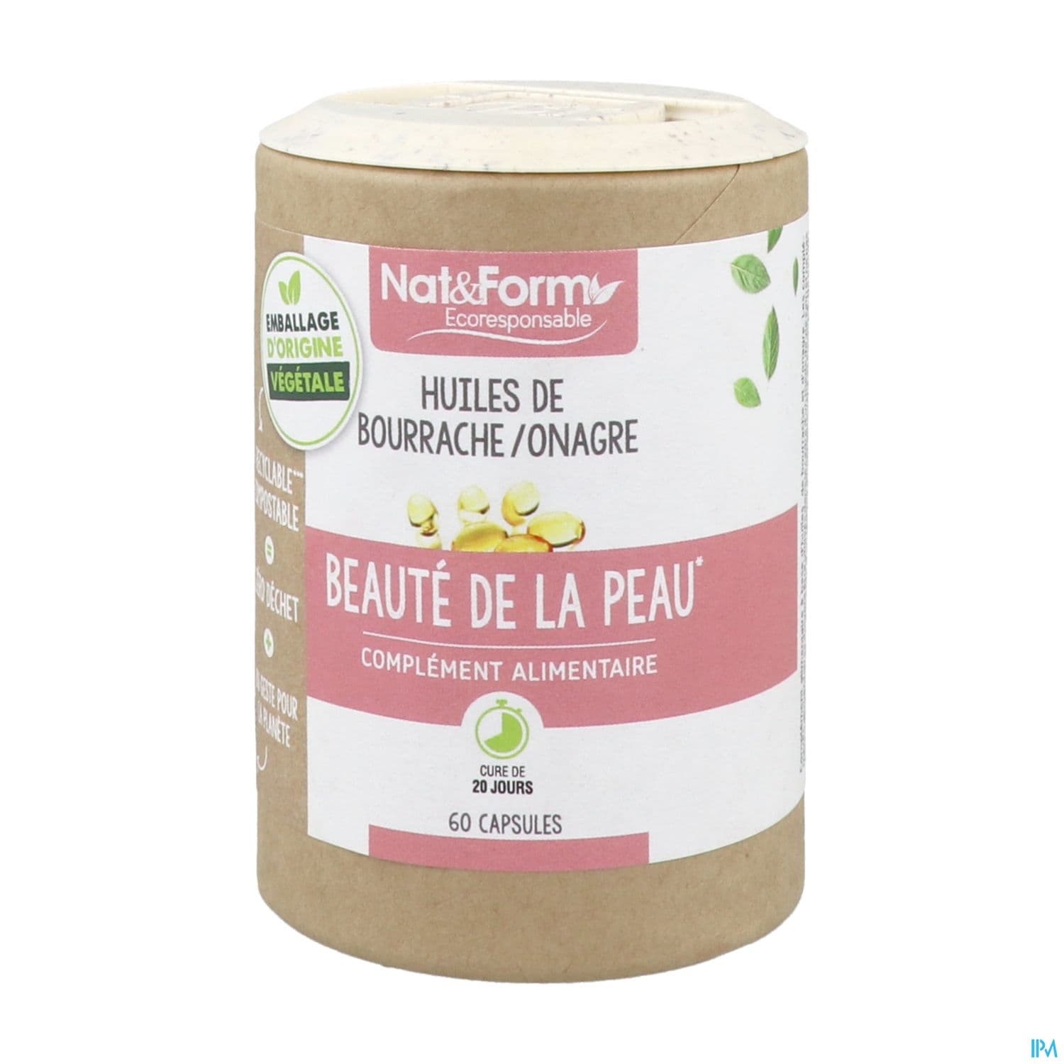 NAT&FORM ECO BOURR/ONAG CAPS60