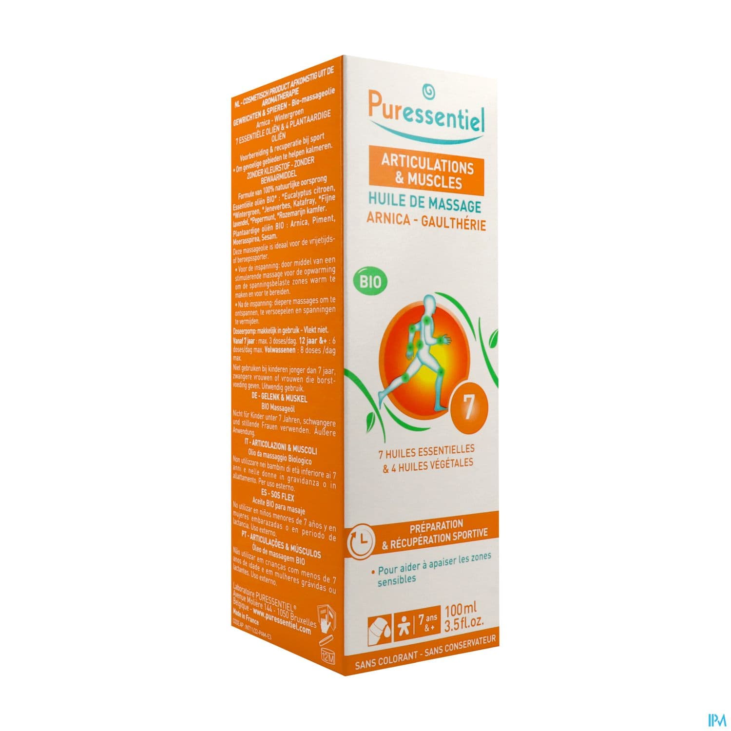 PURESSENTIEL HLE MASS MUSC 100ML