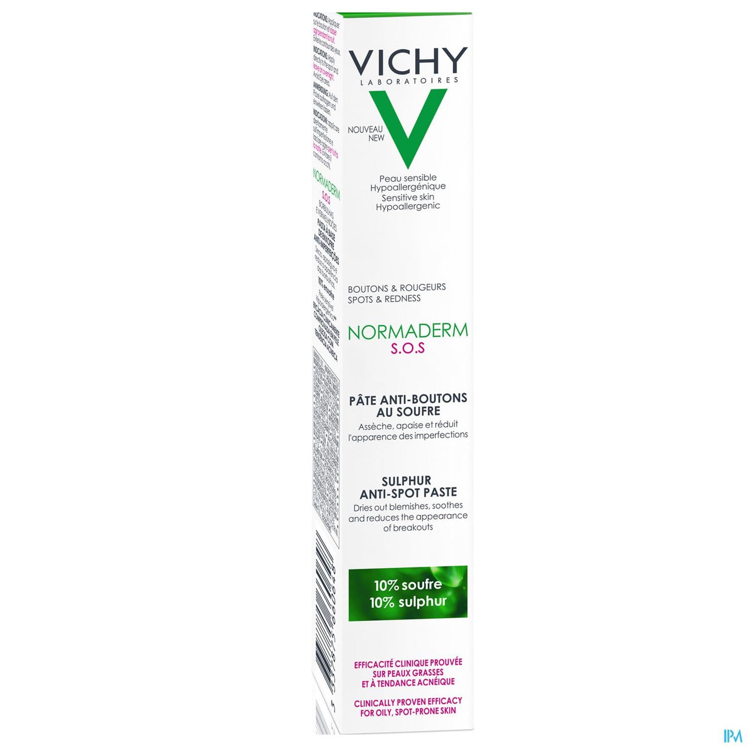 Vichy Normaderm Phytosolution Pate A/boutons 20ml