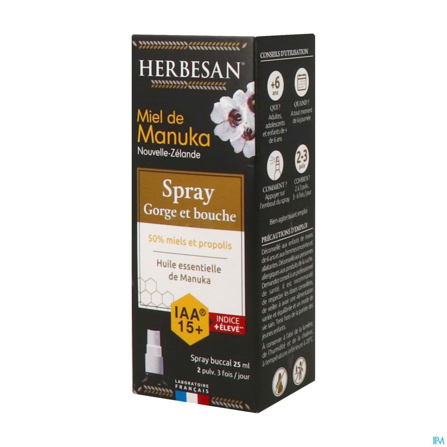 HERBESAN SPR GORGE MIEL MANUKA