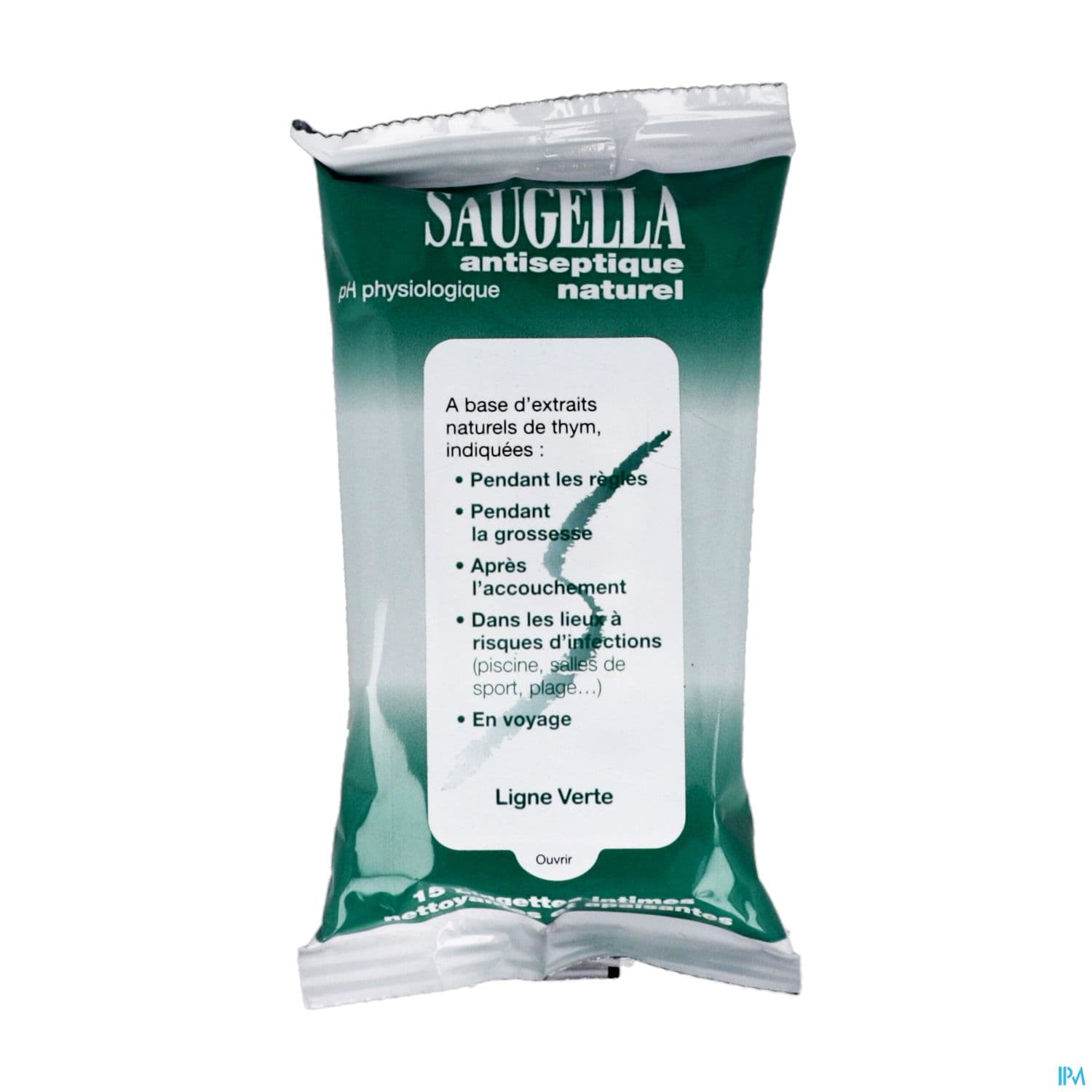 SAUGELLA LINGETTE ANTISEPTIQ 15