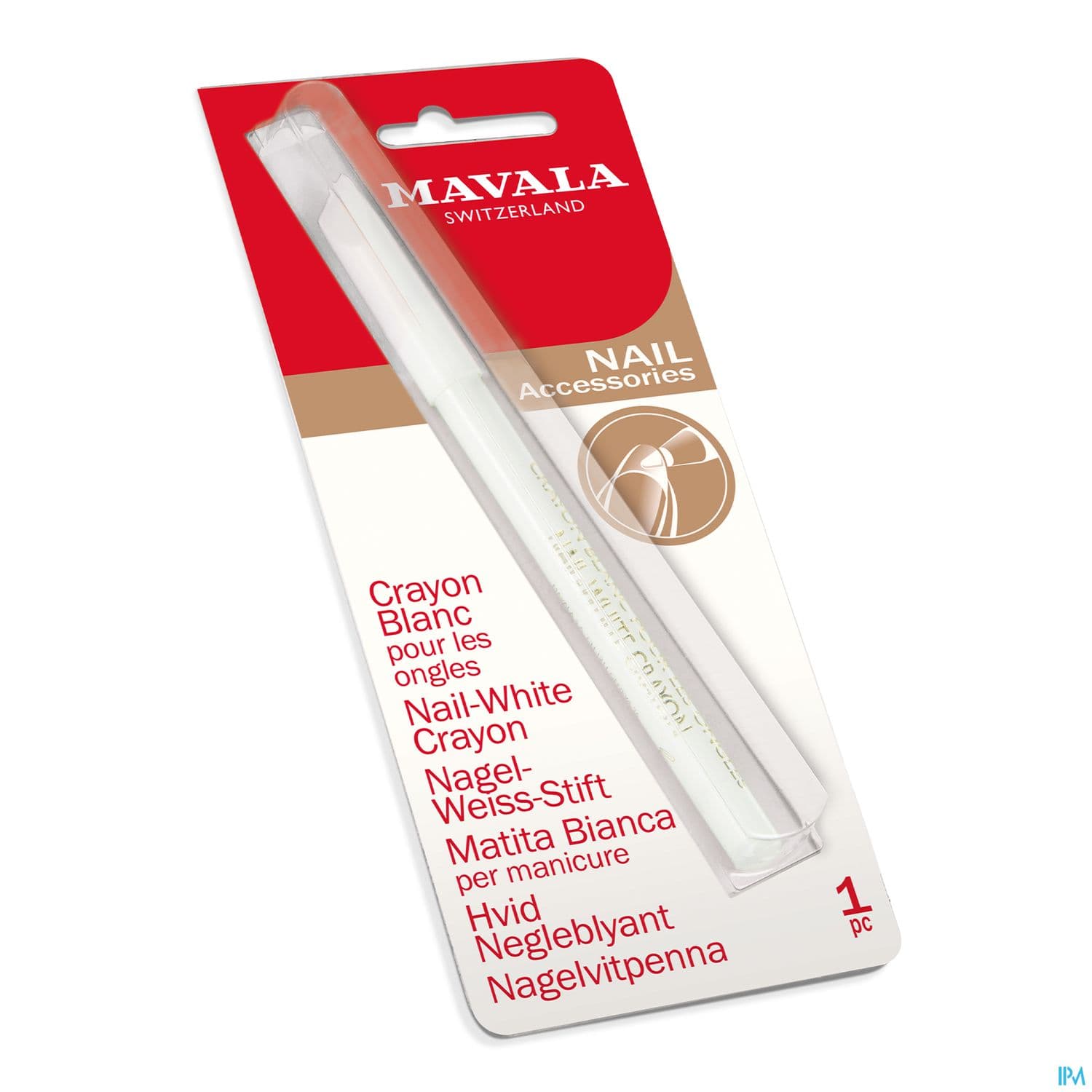 MAVALA CRAYON BLANC ONGLES
