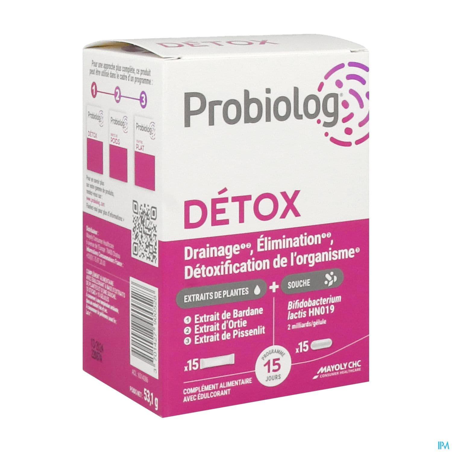 PROBIOLOG DETOX GELU15+STICK15