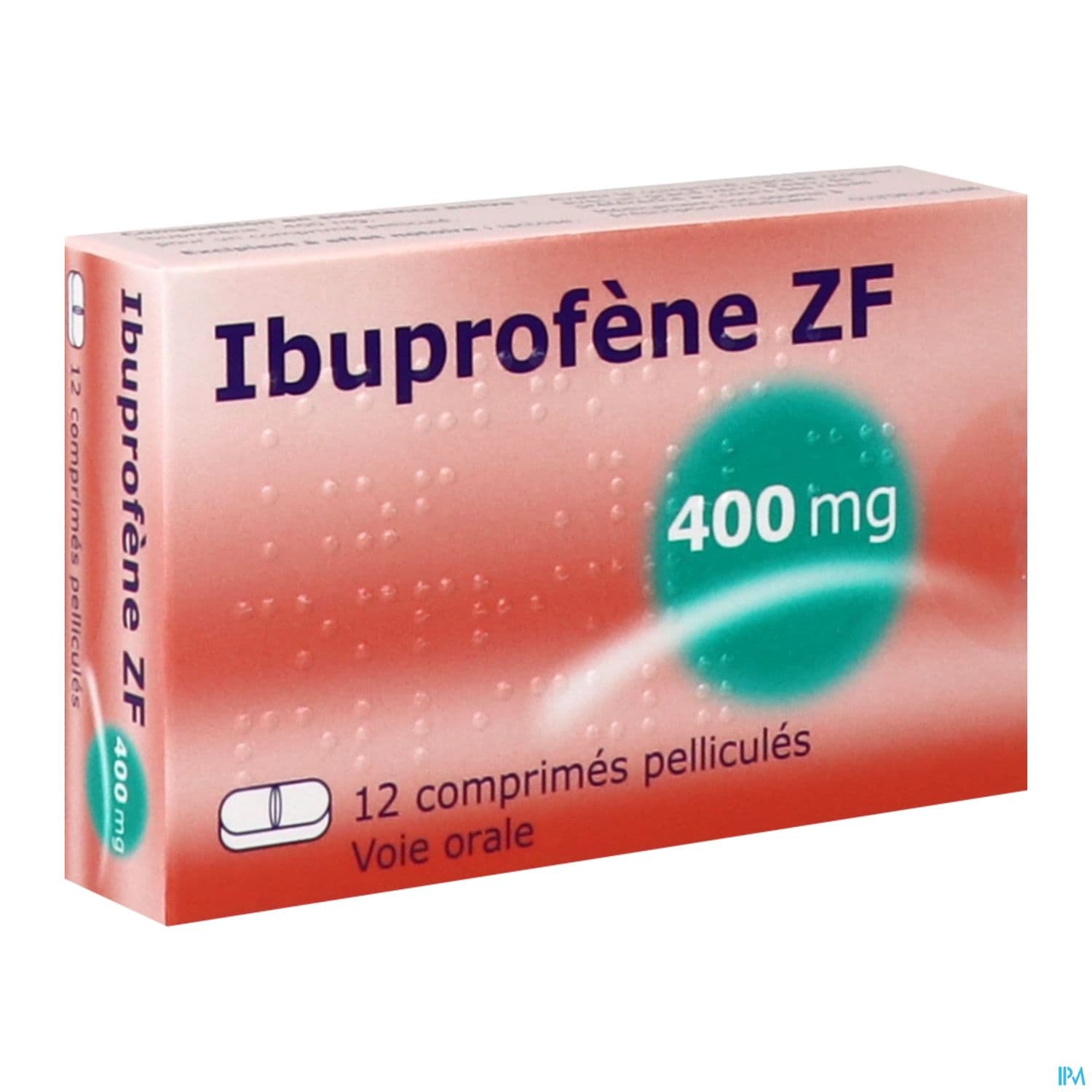 IBUPROFENE 400MG ZF CPR 12 — Pharmacie Pré Saint Gervais