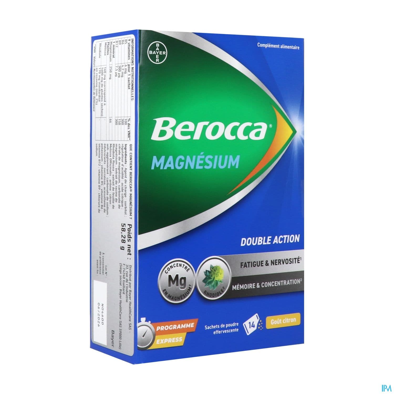 Berocca Magnesium Sachet 14