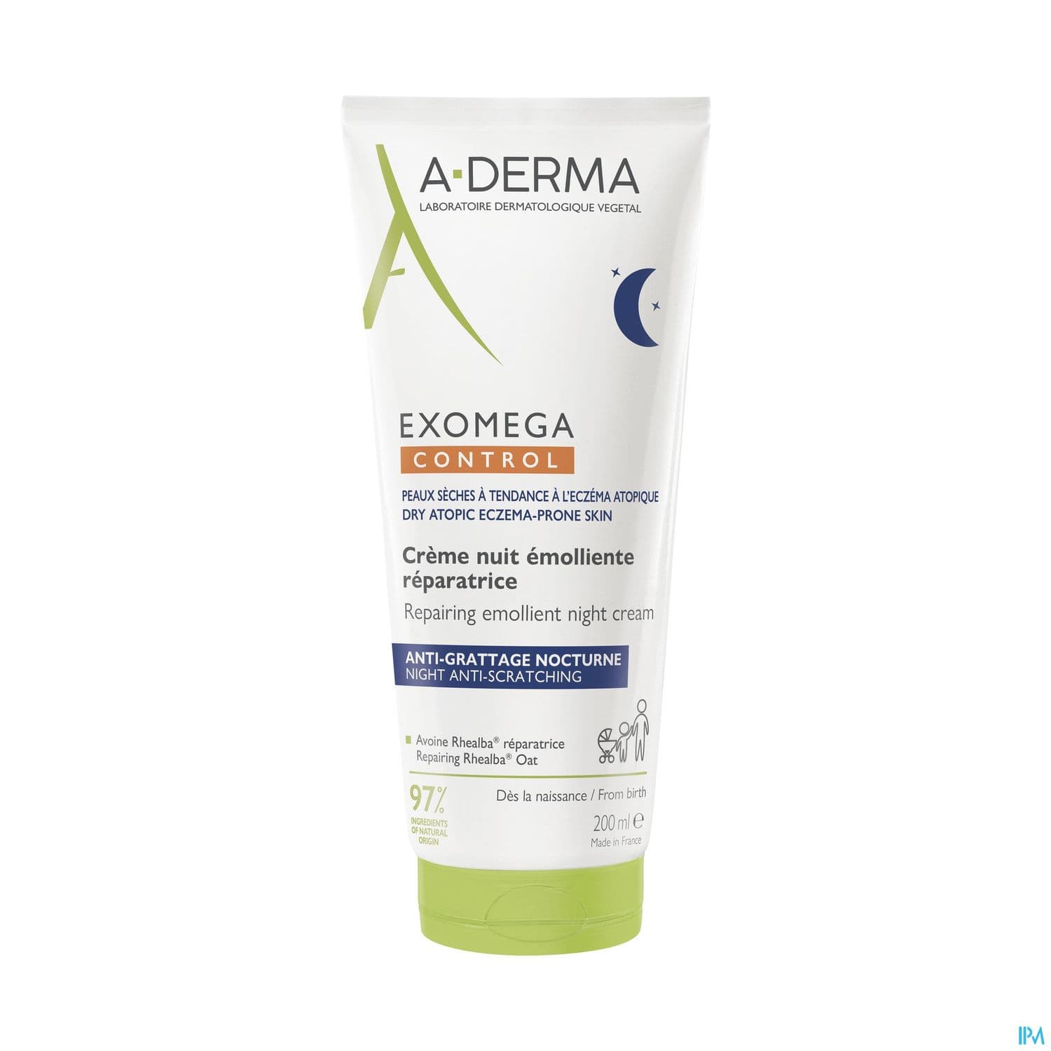 A-DERMA EXOMEGA CONT CR NUIT 200ML