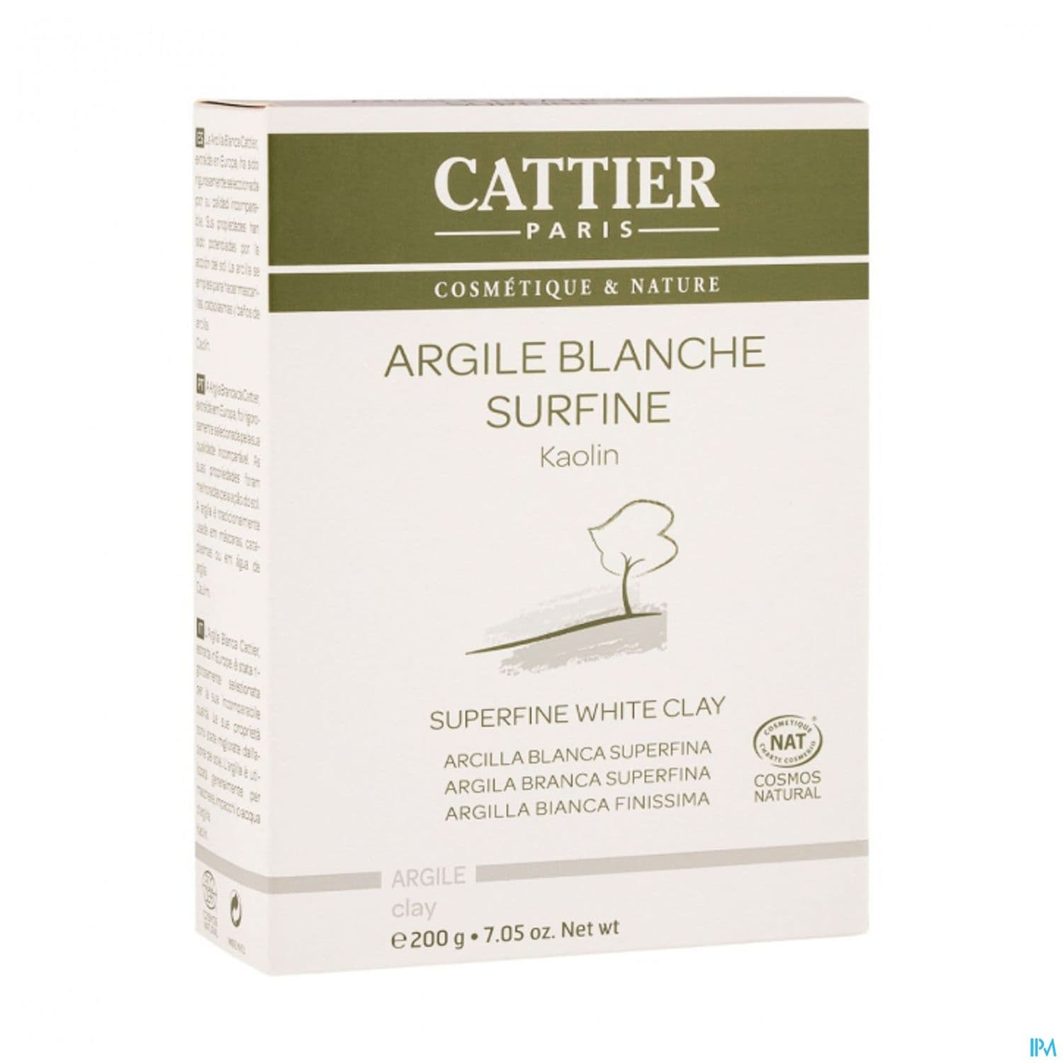 CATTIER ARGILE BLANC SURFINE 200G