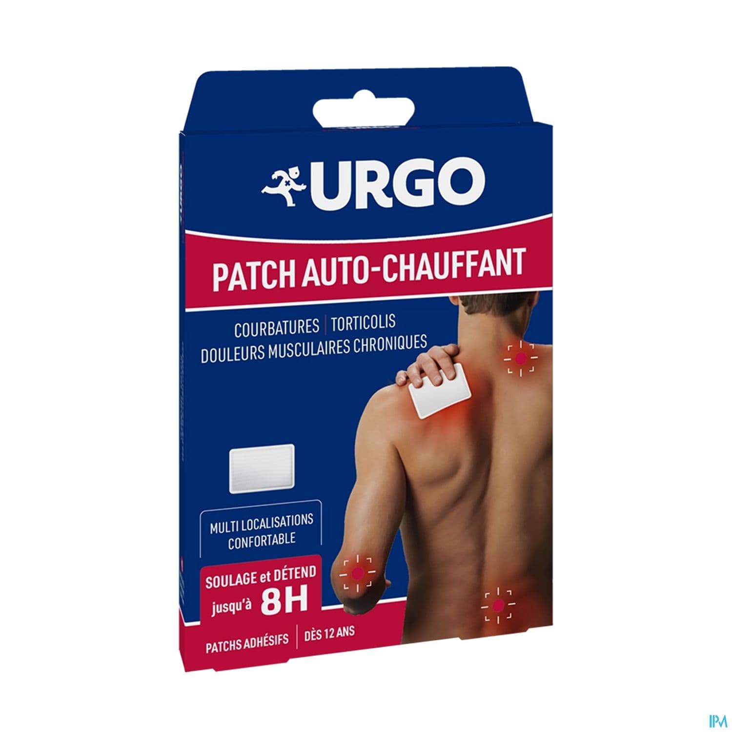 Urgo Patch Auto Chauffant Multilocalisation X4