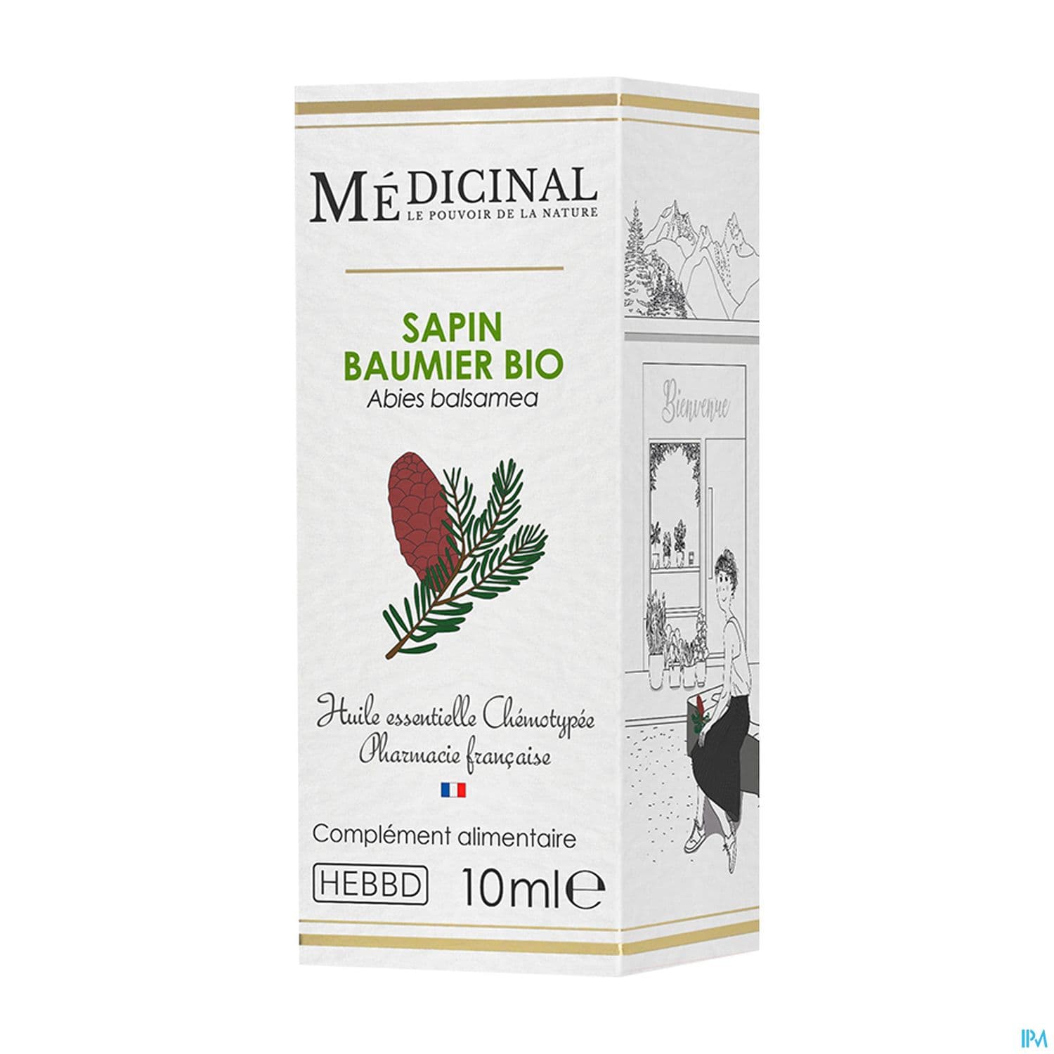 Medicinal Huile Essentielle Sapin Baumier Bio 10ml — Pharmacie St Honoré - Amiens