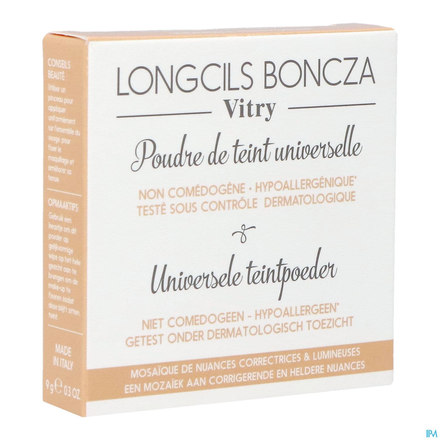 Longcils Boncza By Vitry Poudre Teint Universel 9g