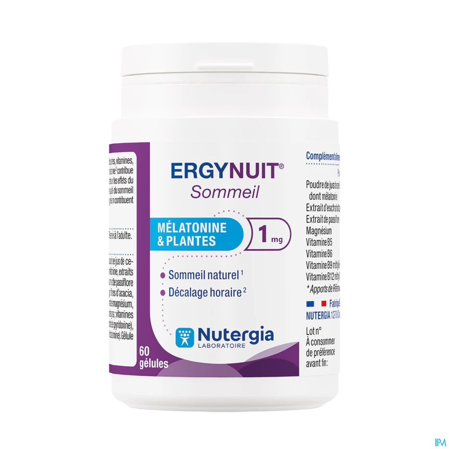 Nutergia Ergynuit Sommeil Gelule 60