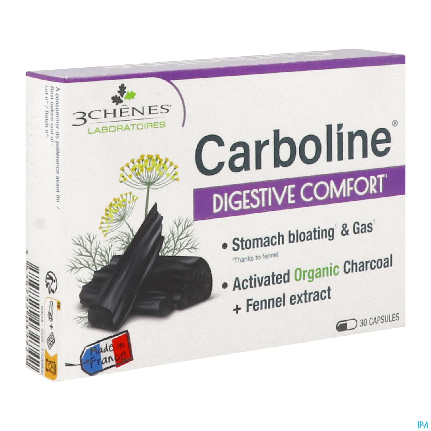 3 CHENES CARBOLINE GELUL 30