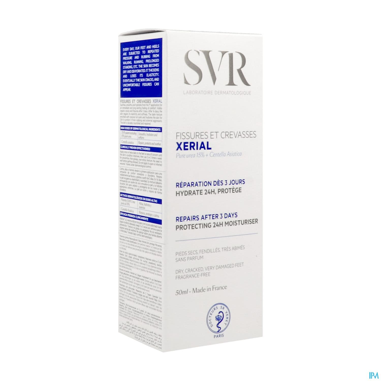 Svr Xerial Creme Pieds Fissures Crevasses 50ml