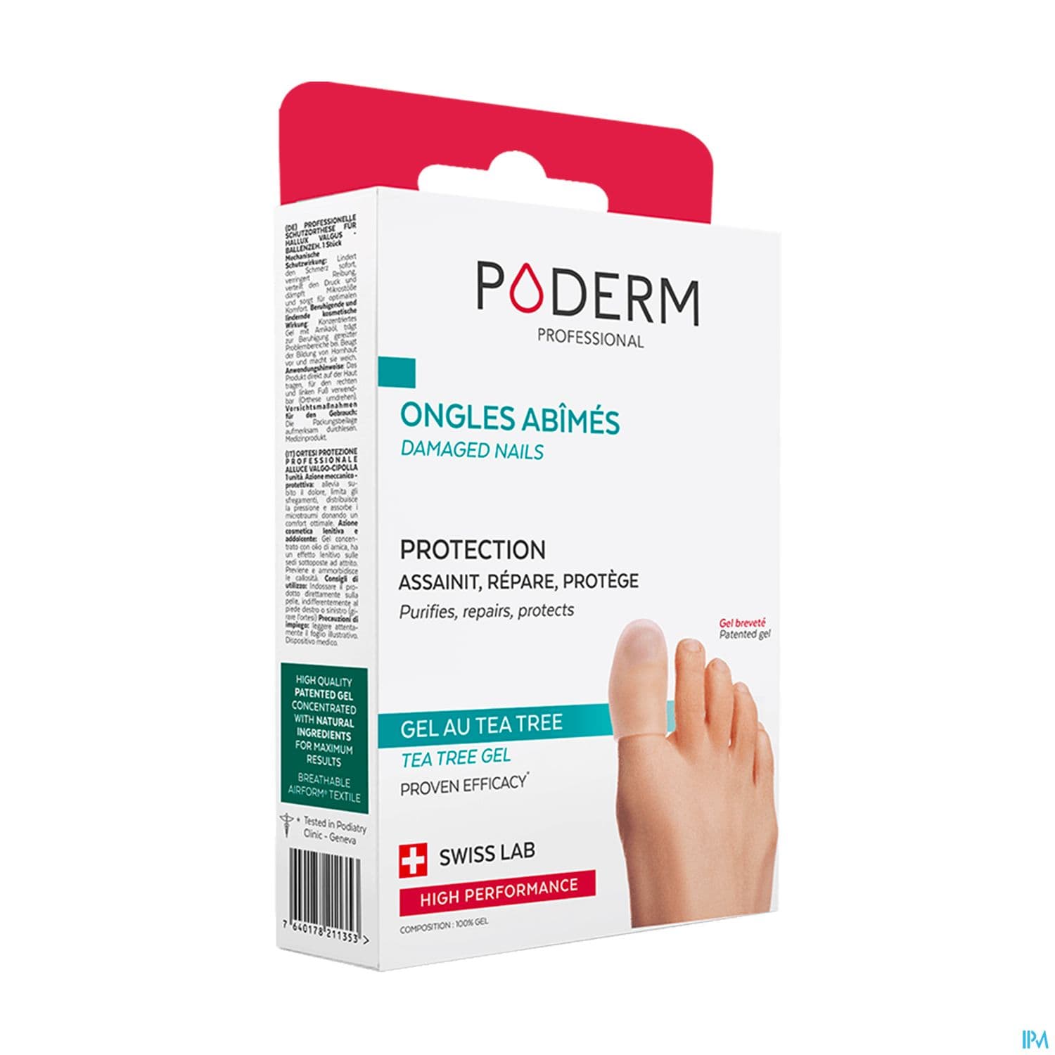 Poderm Ongles Abimes Capuchon D'orteil Avec Gel Au Tea Tree Large 2 — Pharmacie Lillenium Lille by Nexum