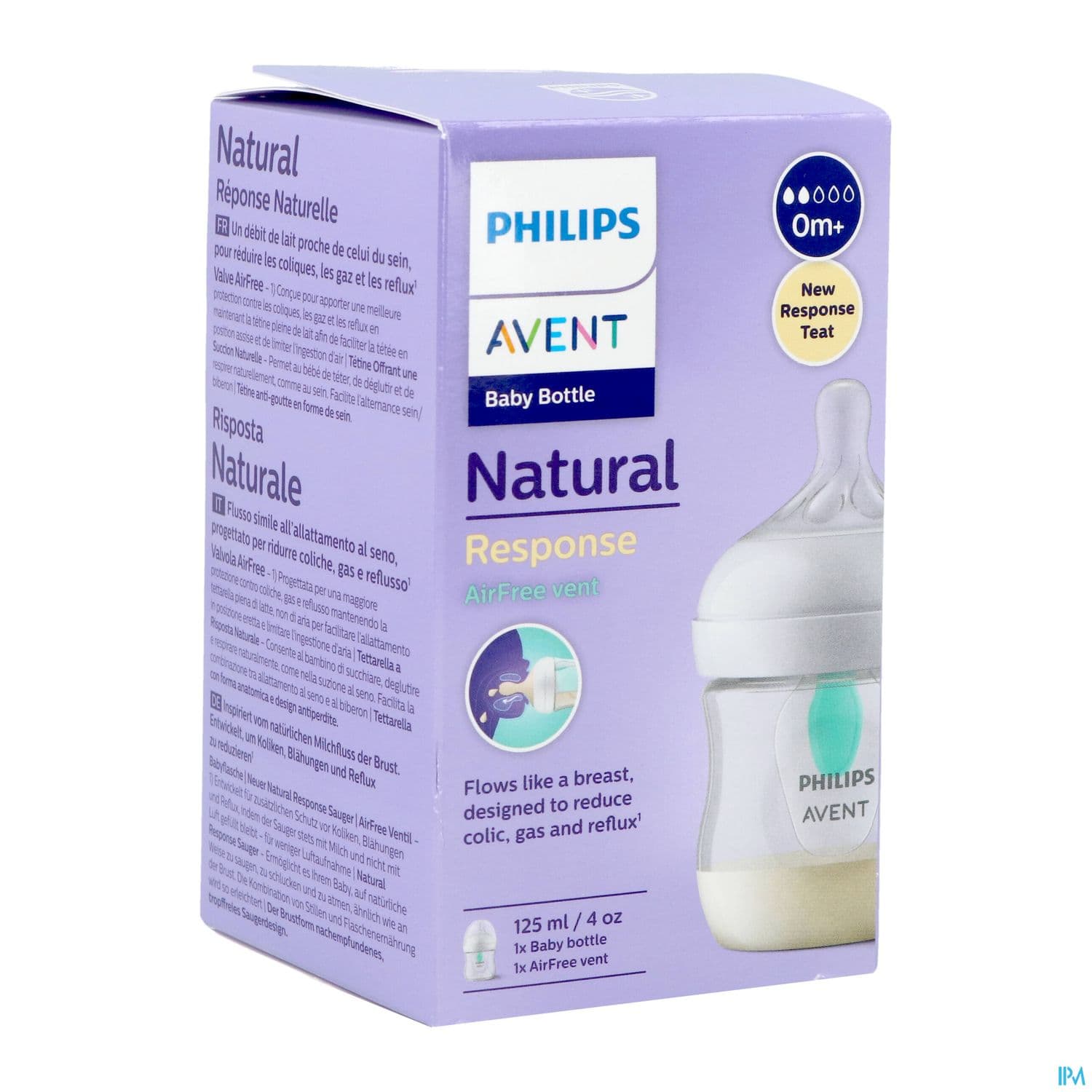 Avent Biberon Natural Response Anticolique 125ml