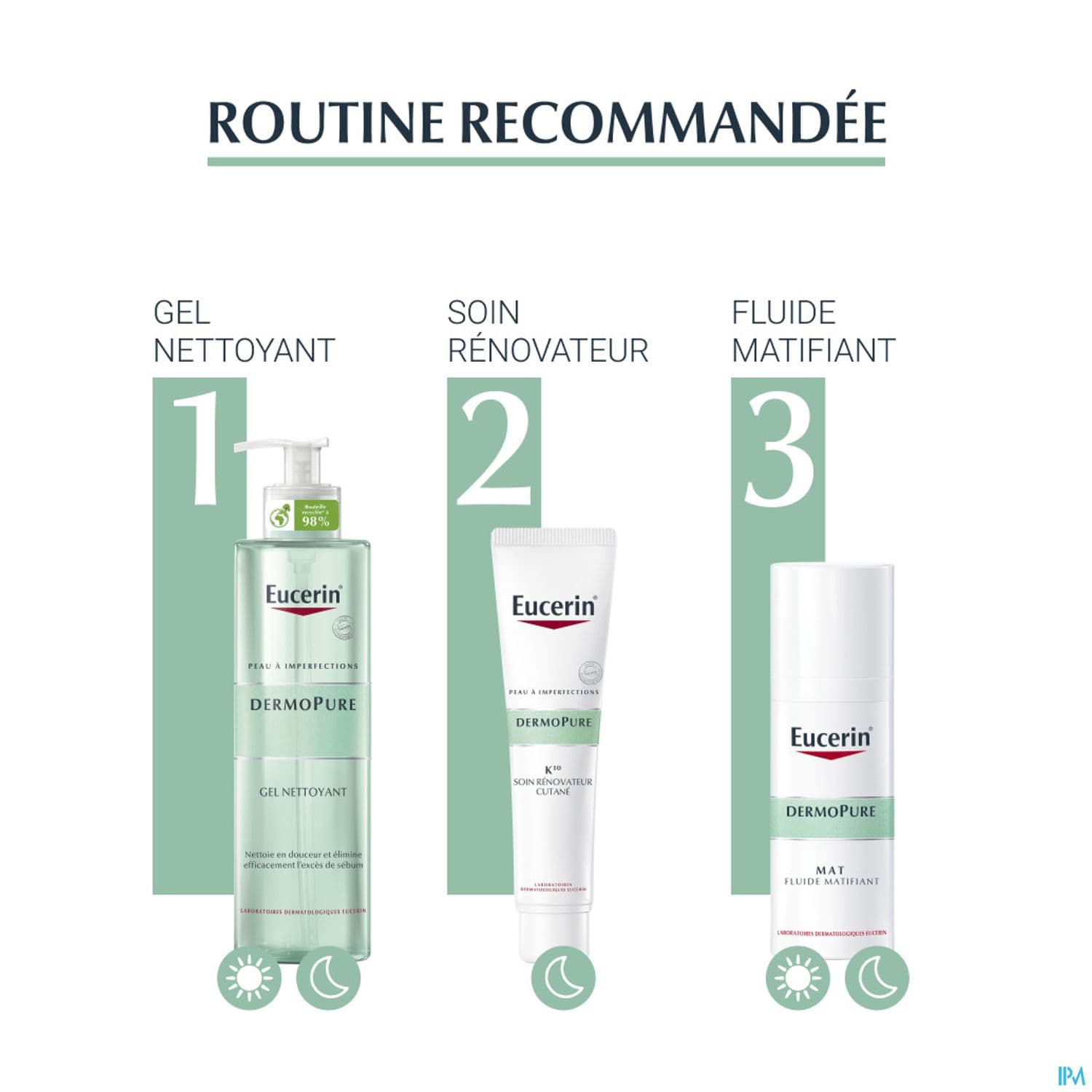 Eucerin Dermopure Mat Fluide Matifiant 50ml