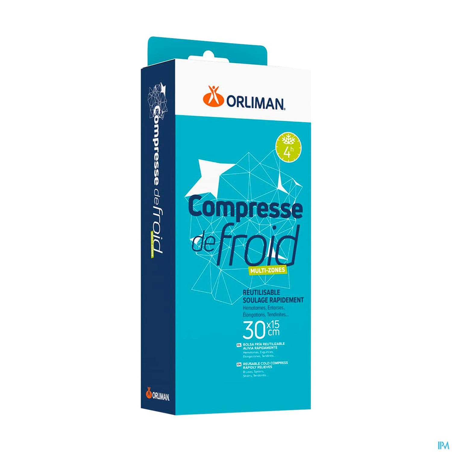 ORLIMAN CRYOPAD Compr froid 30x15cm — Pharmacie Tocaven - Bordeaux