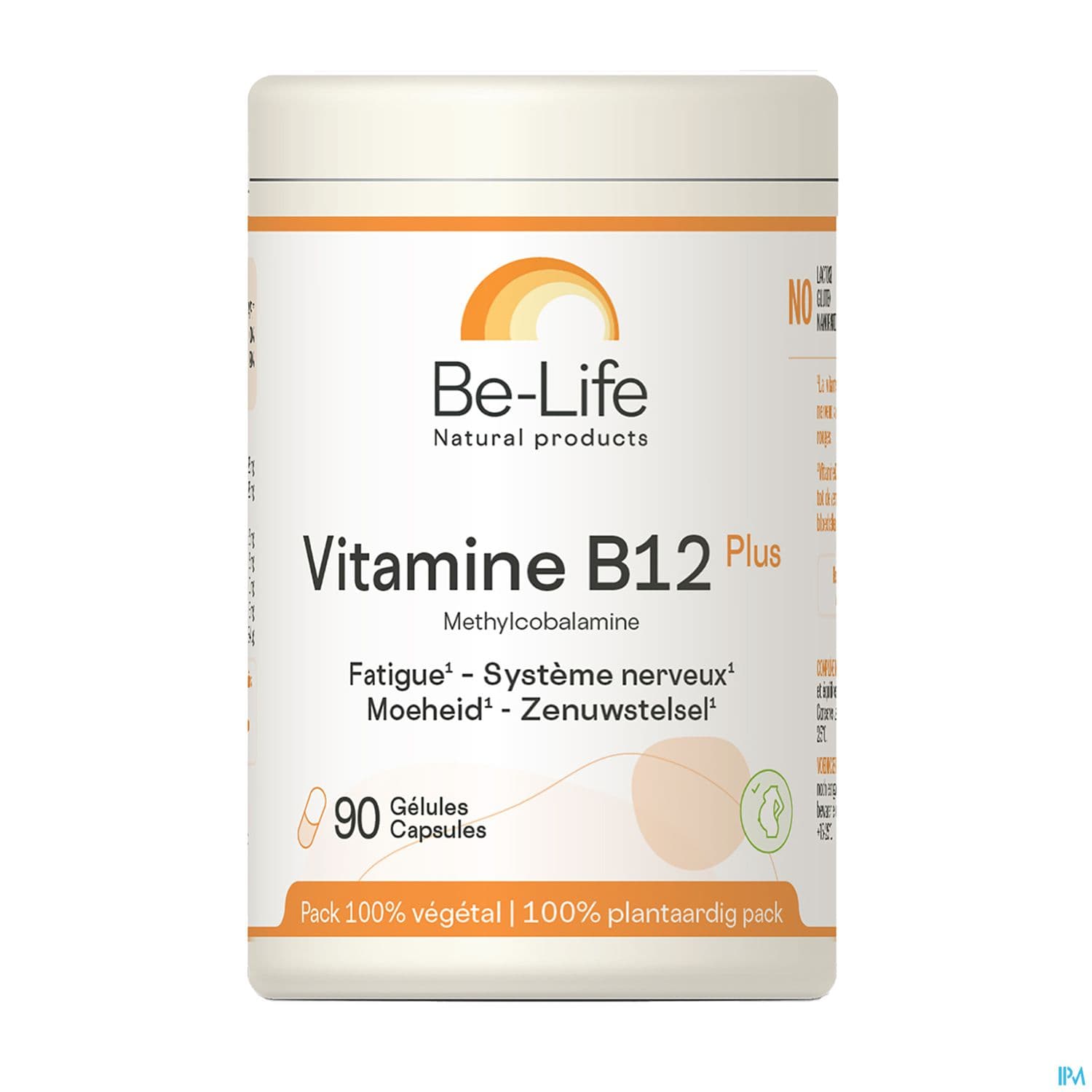 Be Life Vitamine B12 Plus Gelule 90 — Pharmacie Du Centre Apothical