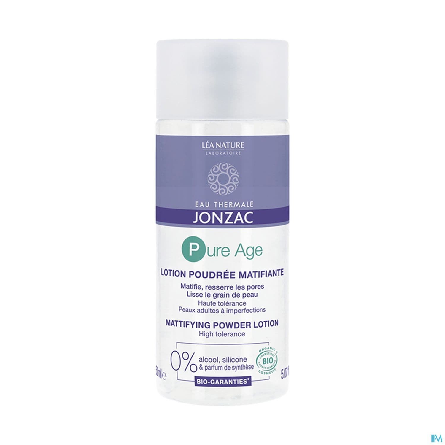 JONZAC PURE AGE LOT PDRE MAT 150ML — Grande Pharmacie de la Gare - Sartrouville
