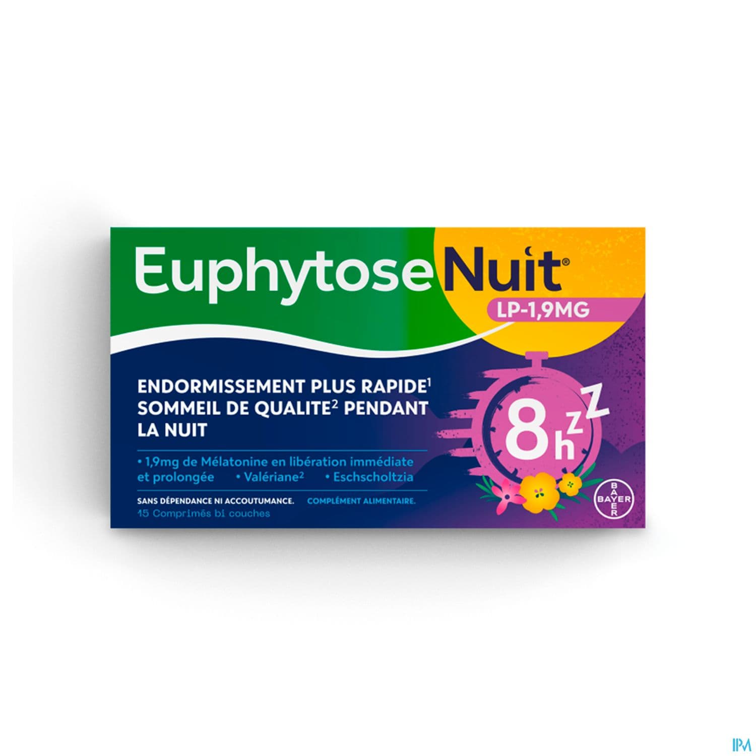 EUPHYTOSE NUIT LP 1,9MG CPR 30