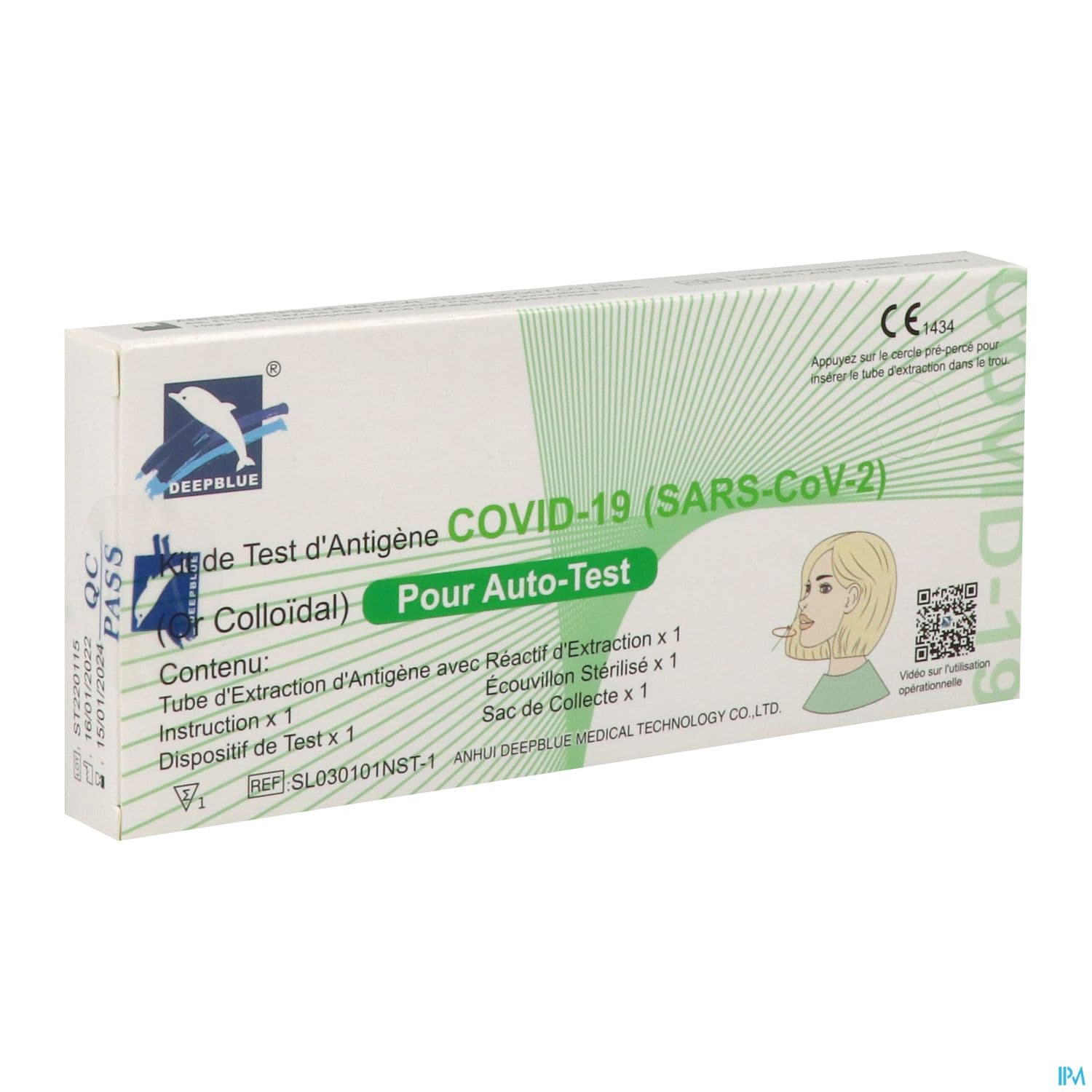 DEEPBLUE COVID-19 AUTOTEST AG 1