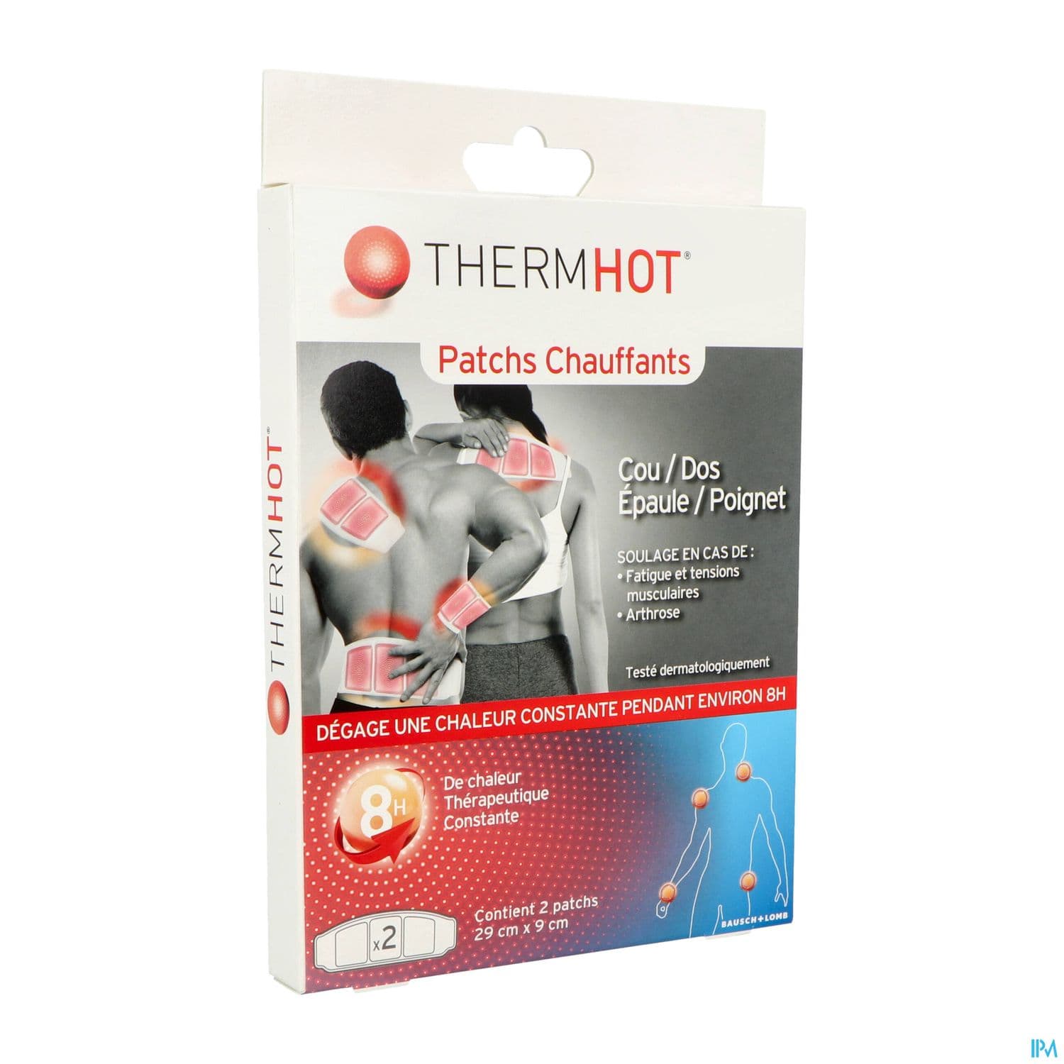 Thermhot Patch Chauffant Cou Dos Epaules Poignet 2