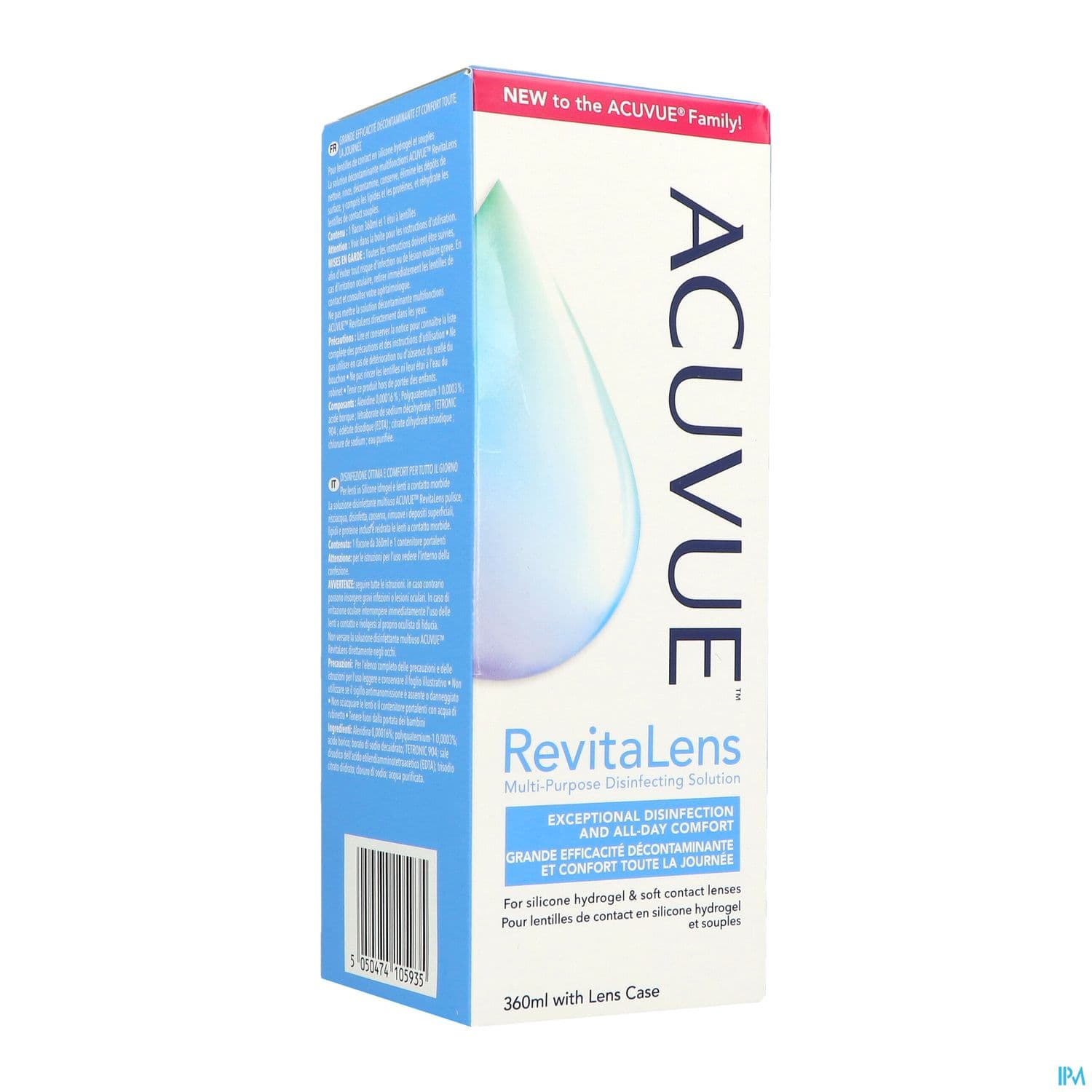 ACUVUE REVITALENS SOL LENT 360ML