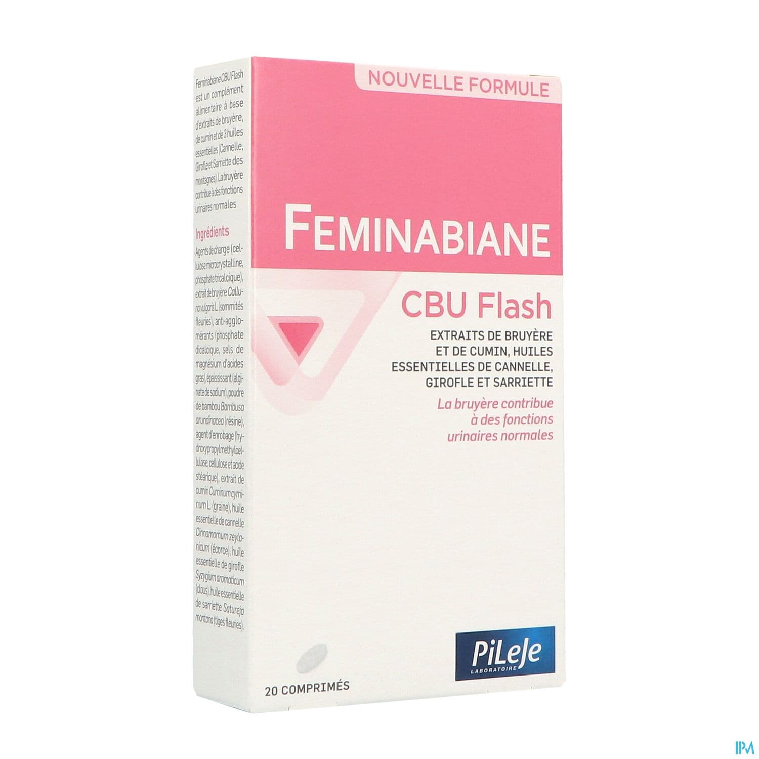 Pileje Feminabiane Cbu Flash Comprime 20