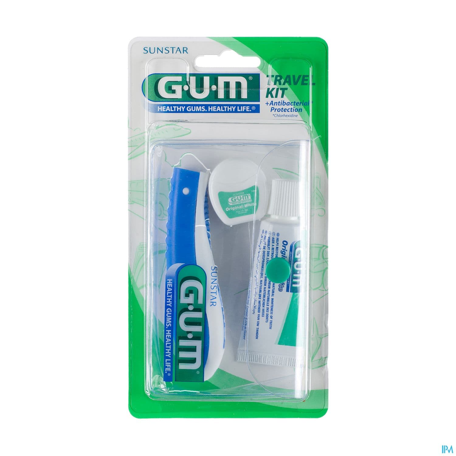 Gum Travel Kit Set Dentaire Voyage