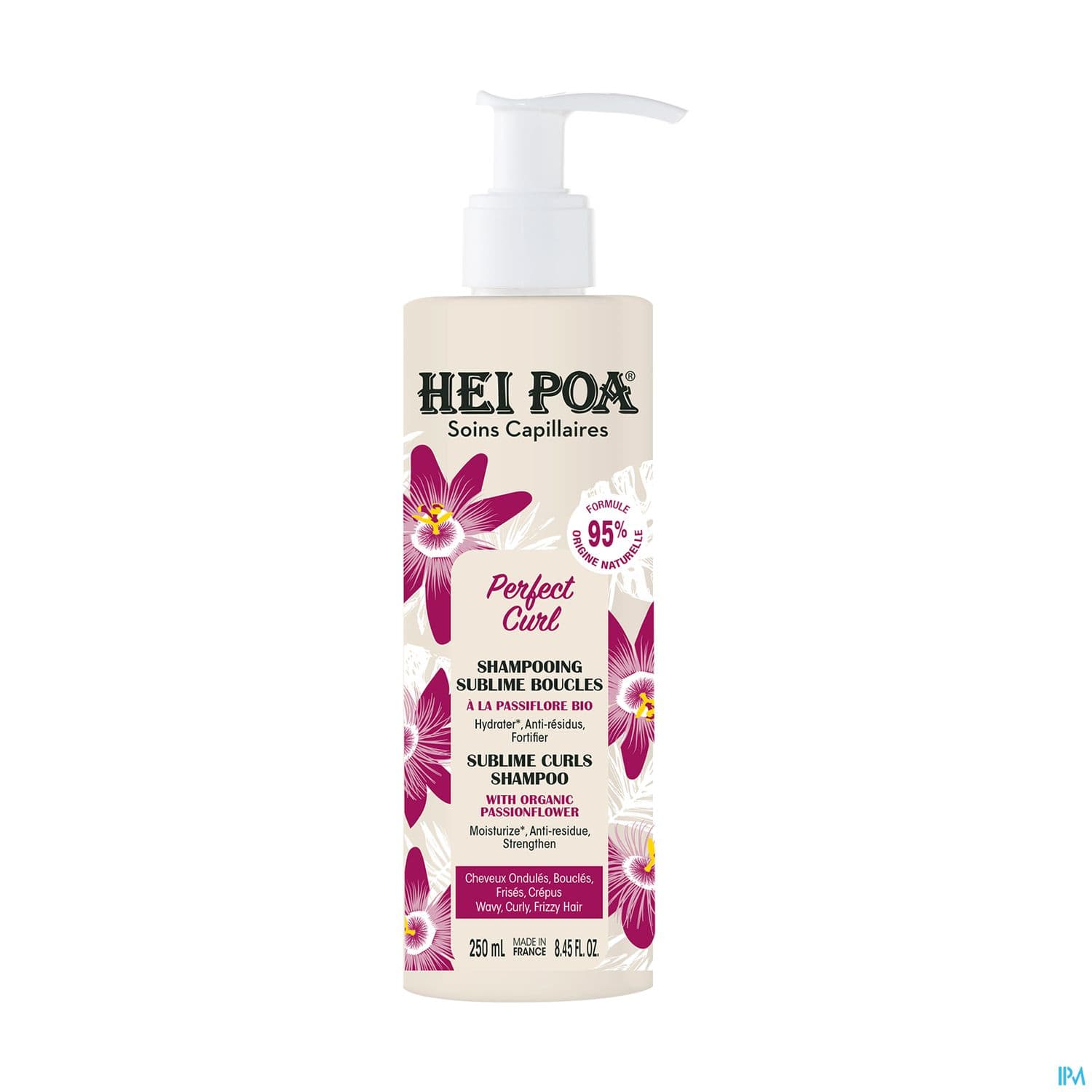 Hei Poa Shampooing Sublime Boucles Flacon 250ml