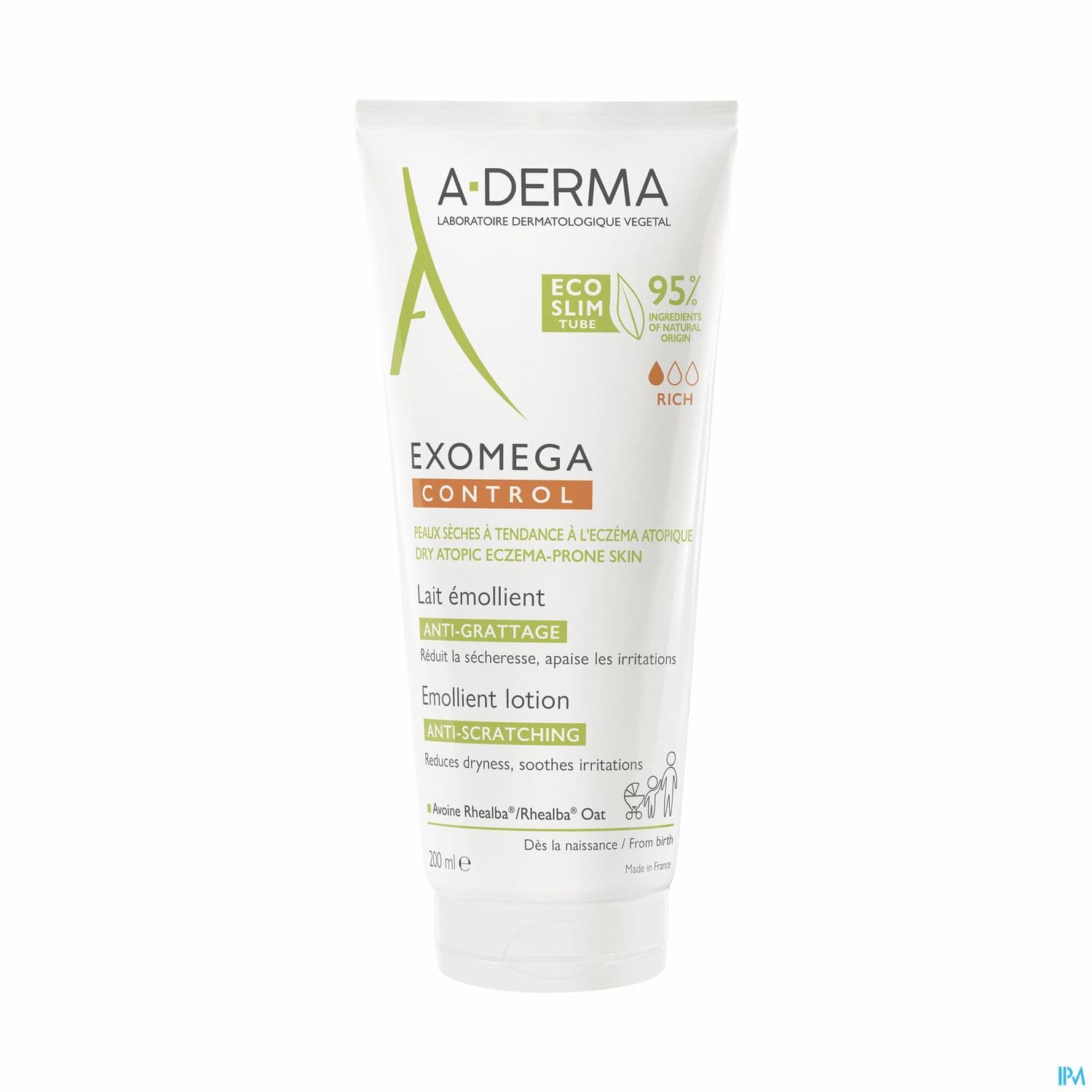 A-DERMA EXOMEGA CONT LAIT 200ML
