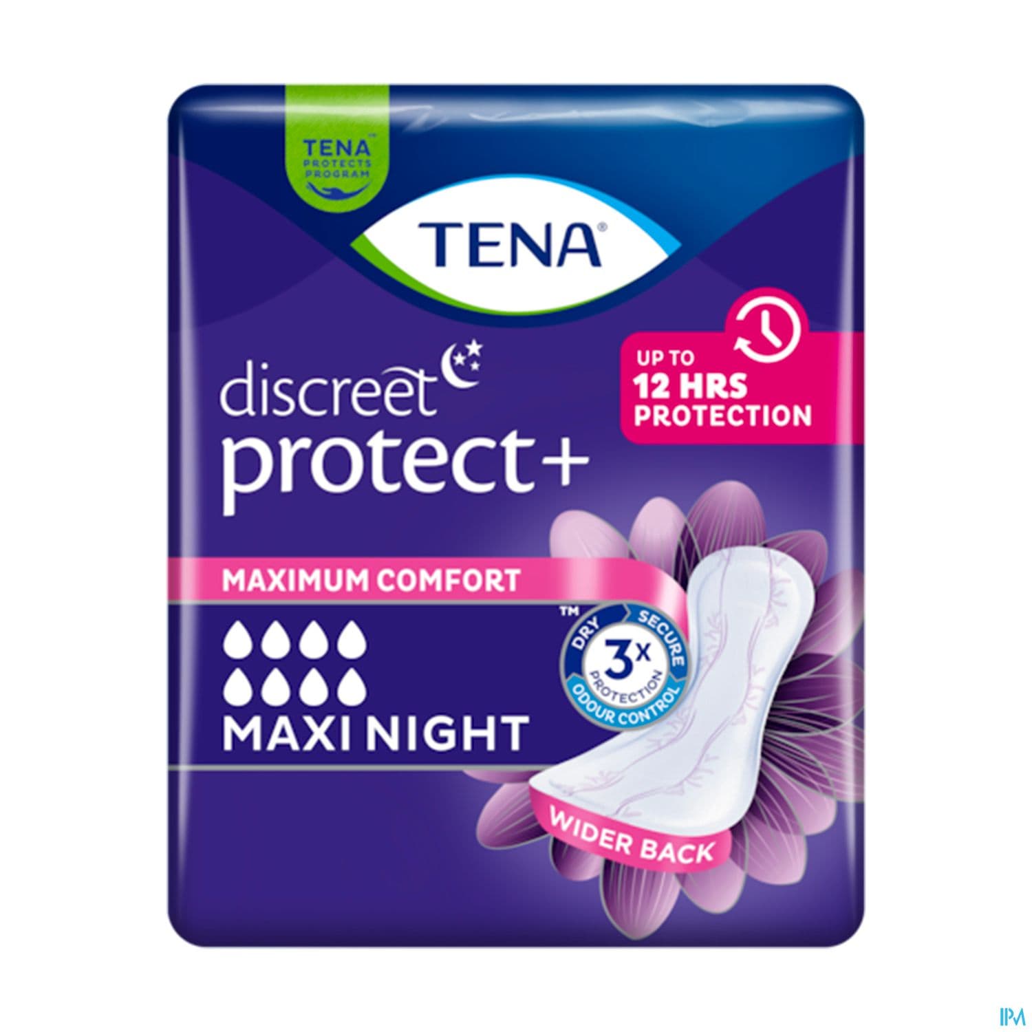 TENA DISCREET SERV MAXI NIGHT 12