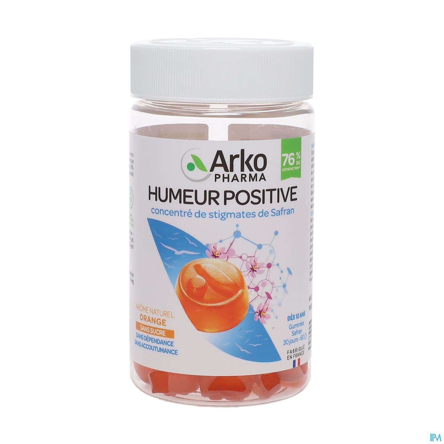Arkopharma Gummies Phyto Safran Gummies Humeur Positive 60