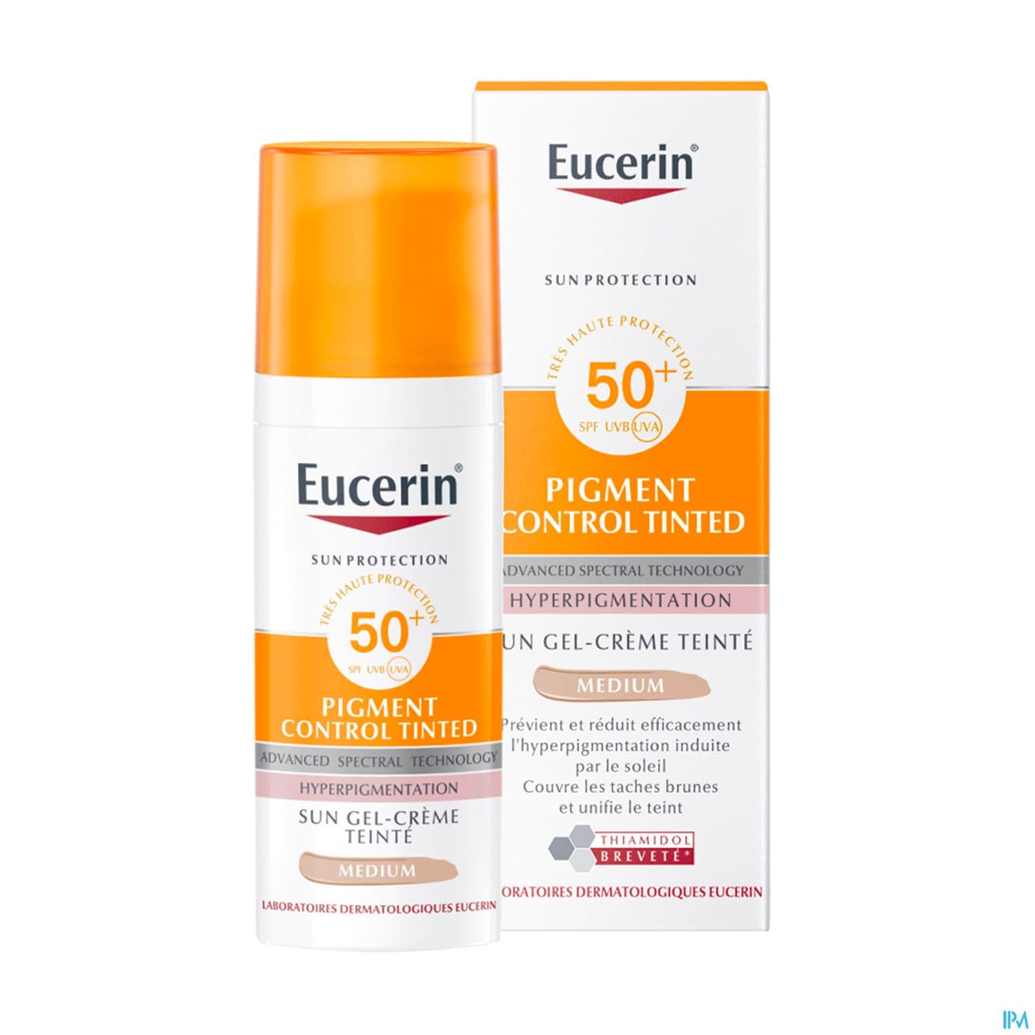 Eucerin Sun Pigment Gel Creme Teinte Spf50+ 50ml