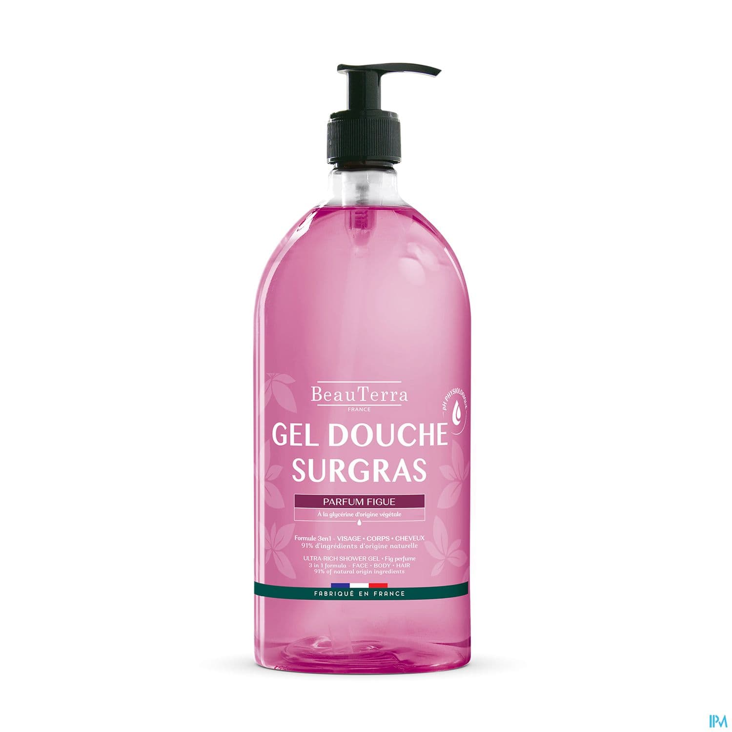 Beauterra Gel Douche Surgras Figue 1l
