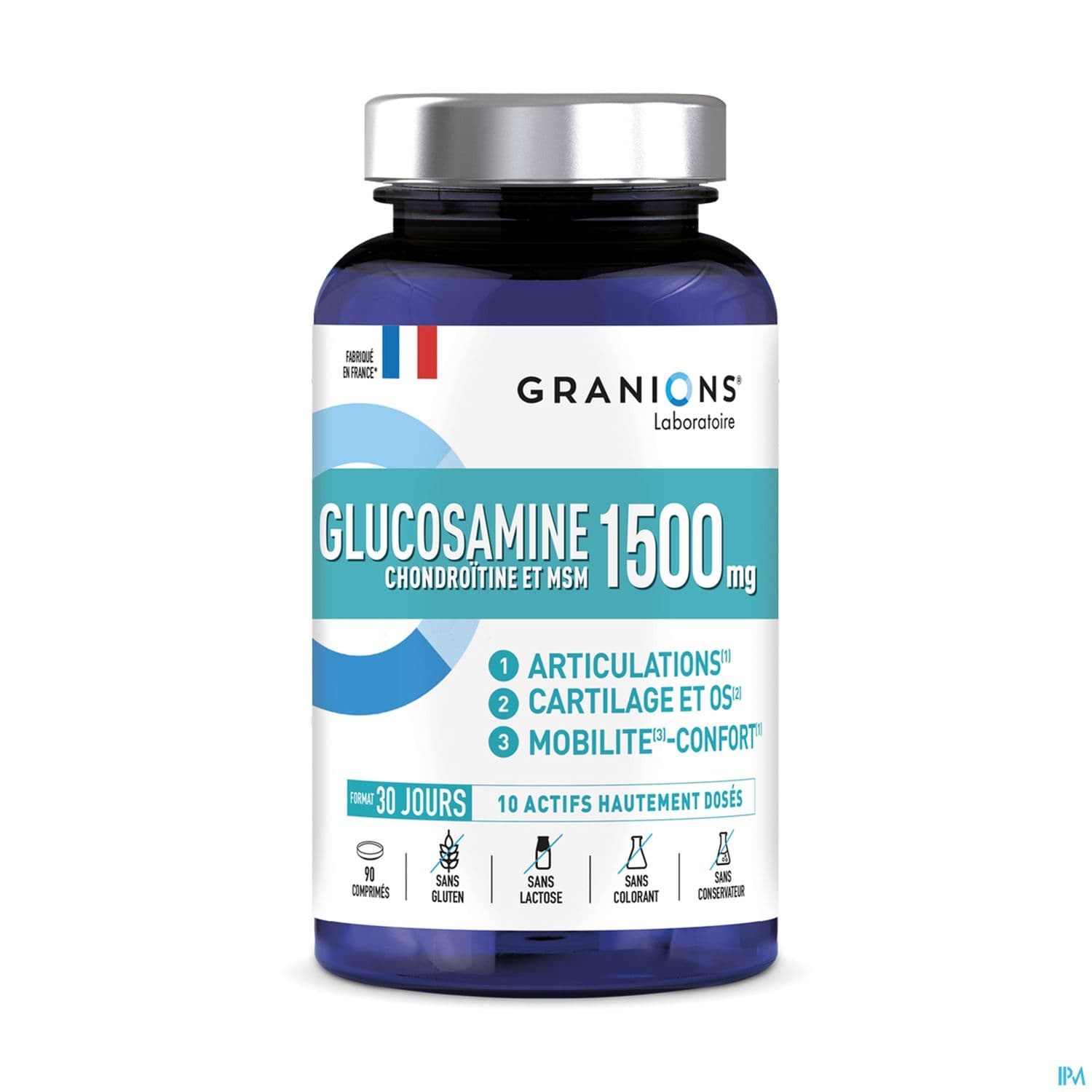 Granions Glucosamine Chondroitine Et Msm 1500mg Comprime 60