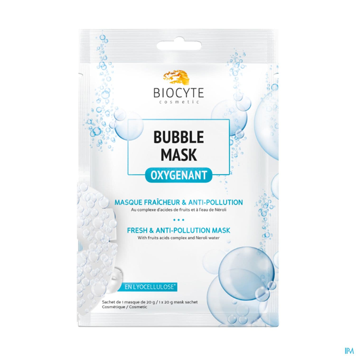 BIOCYTE BUBBLE MASK OXYGENANT X1
